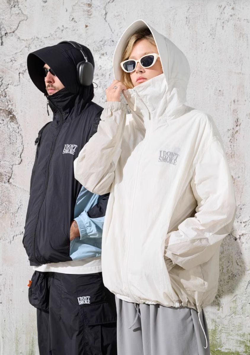 Versatile Hooded Windbreaker - chiclara