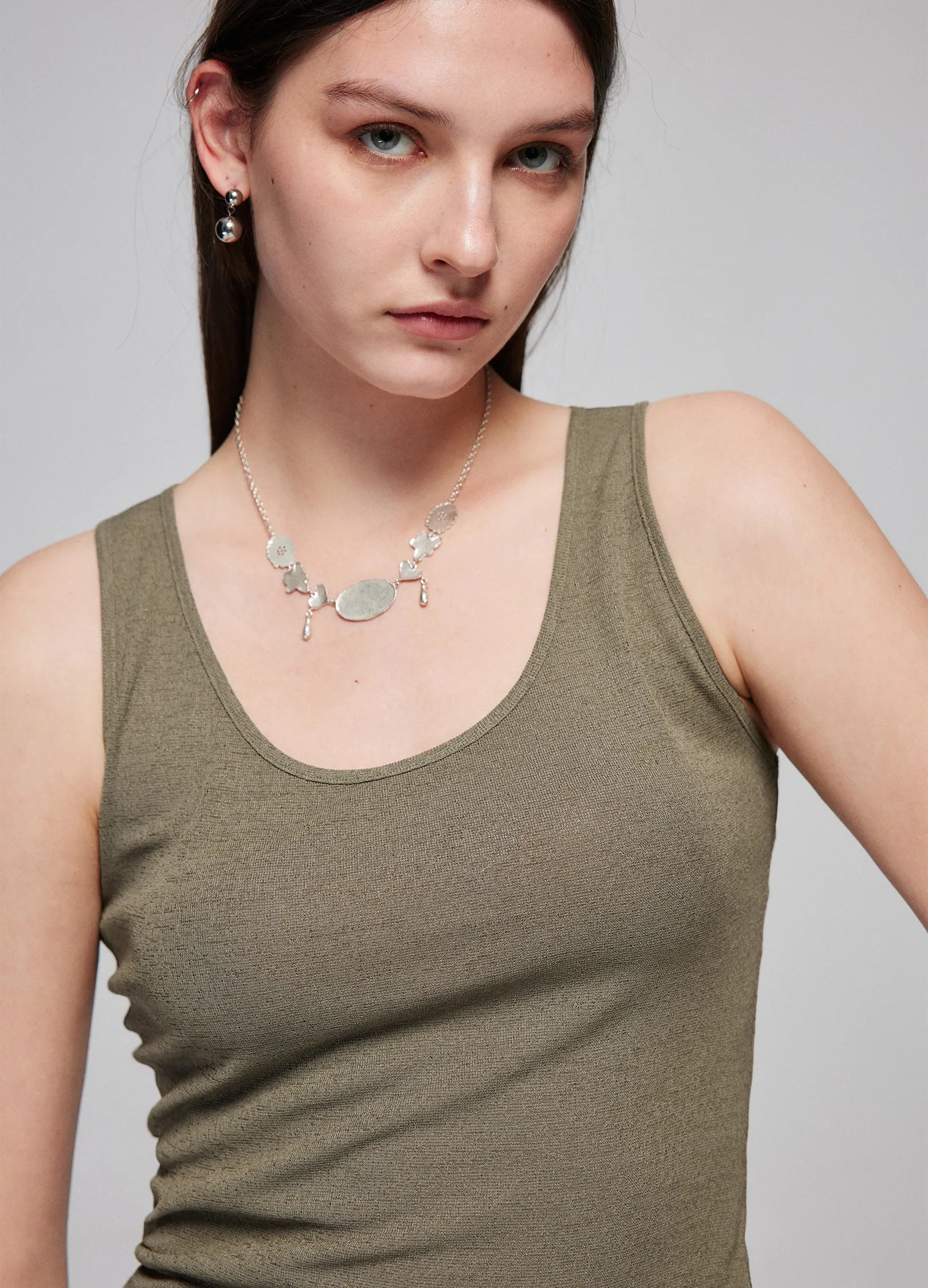 Slim Tank Top Womens