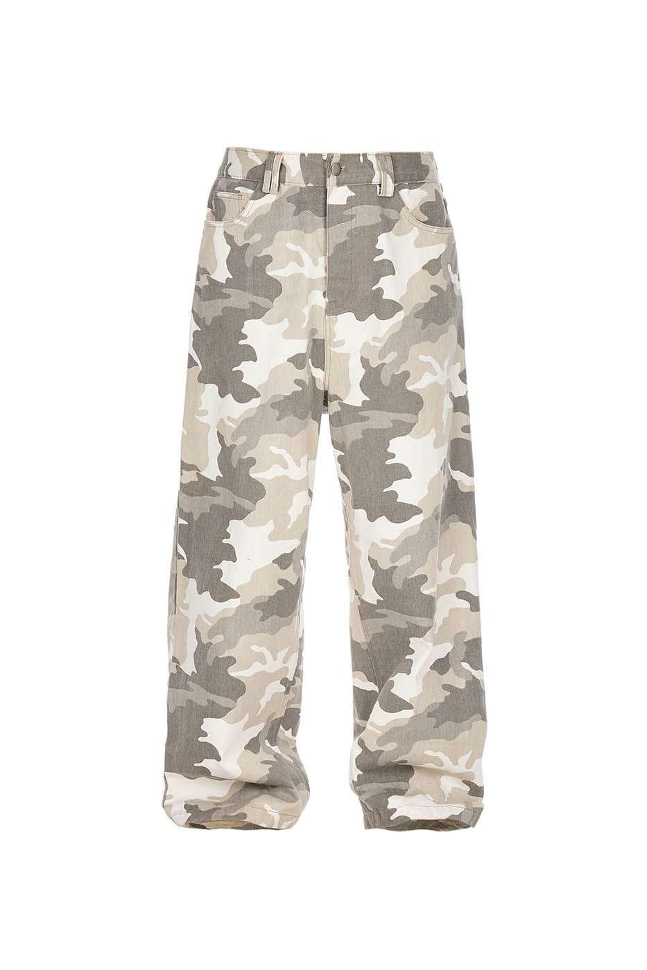 Snow Camo Baggy Pants