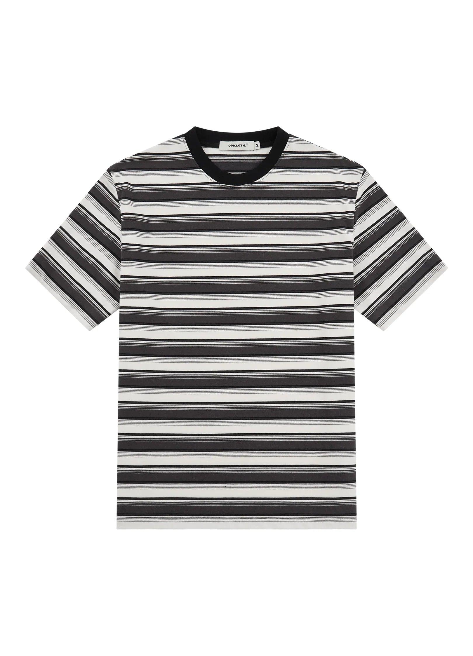 Chic Striped Unisex Tee - chiclara