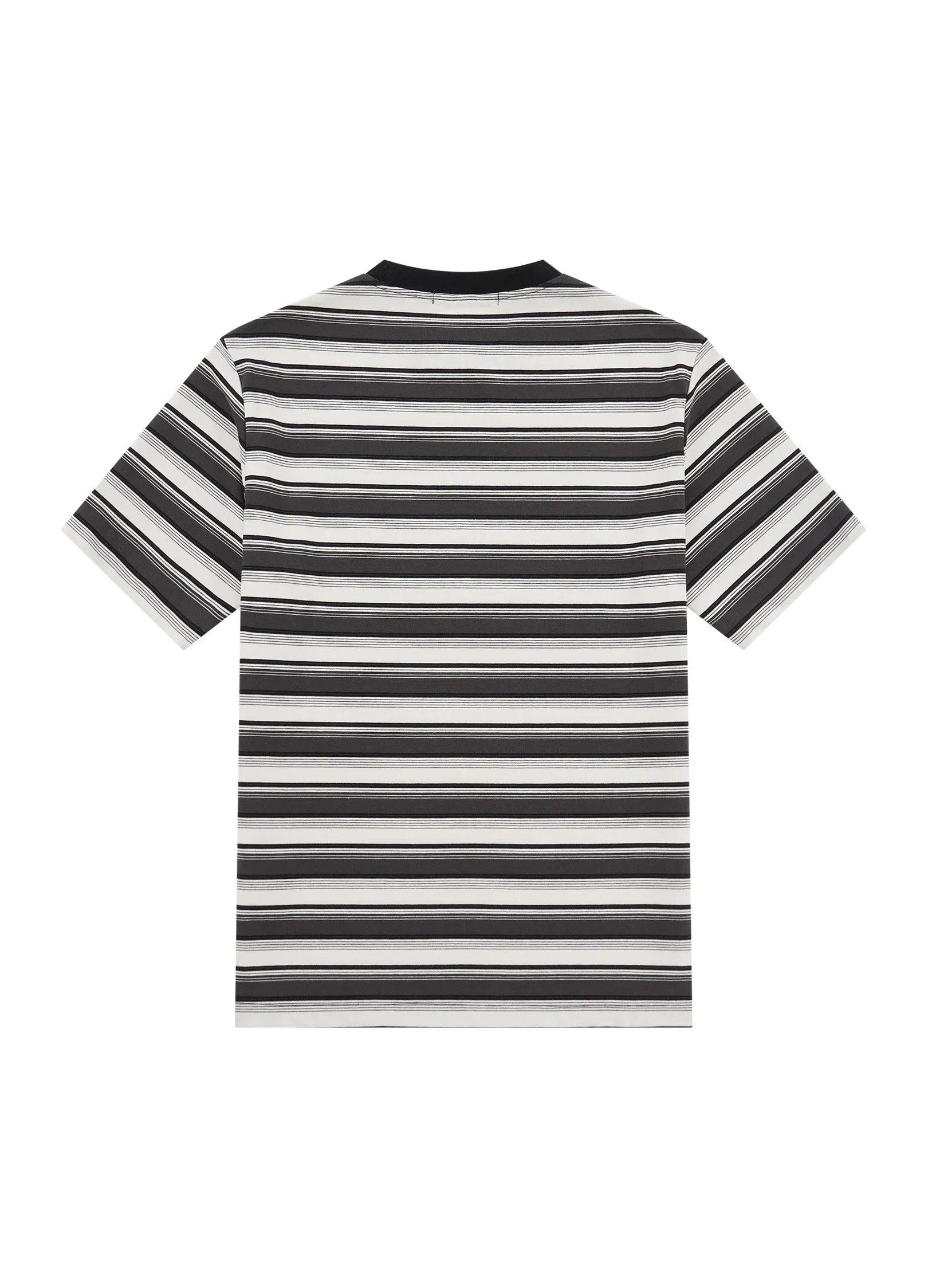 Chic Striped Unisex Tee - chiclara