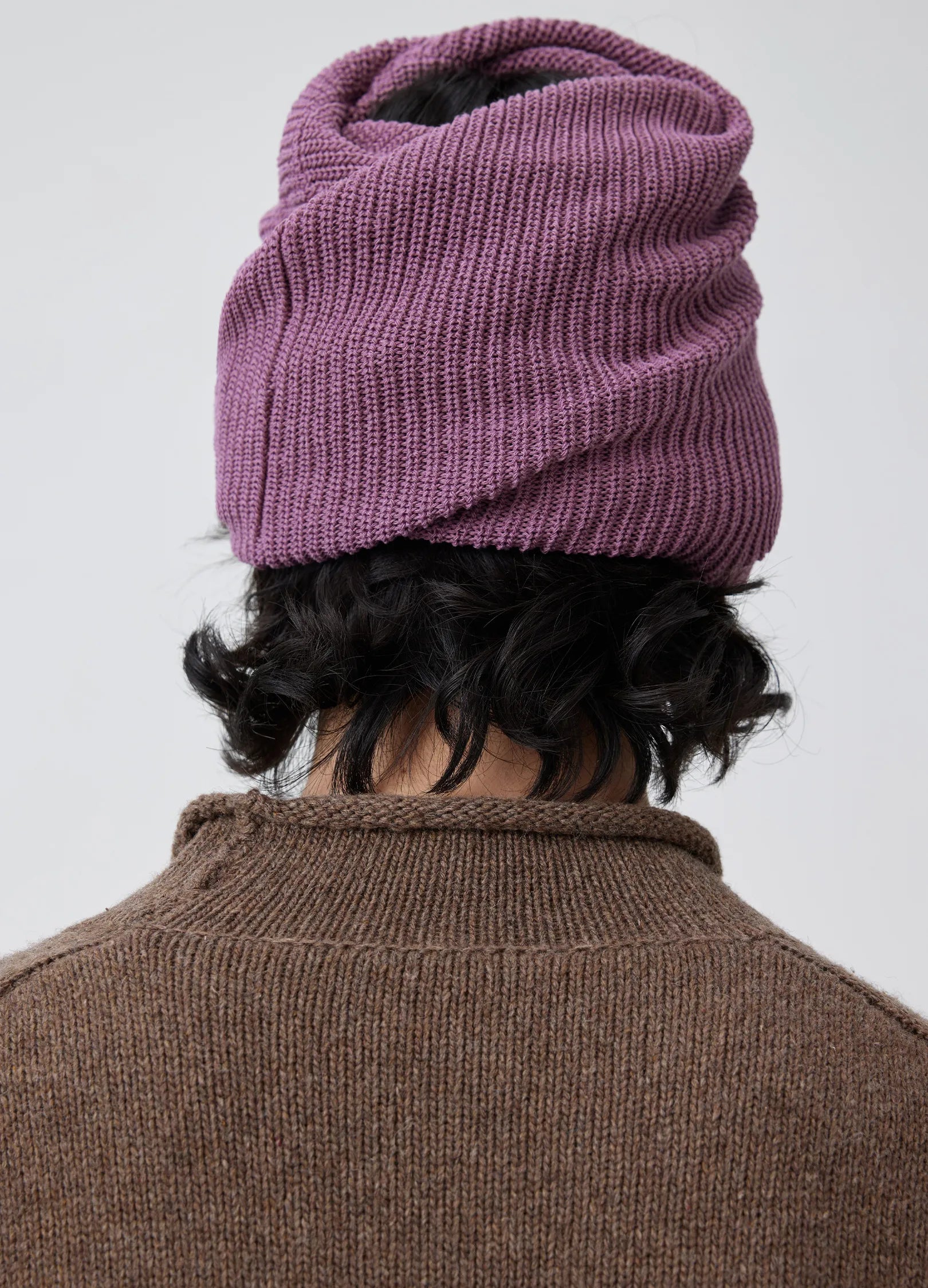 Swirl Ribbed Beanie