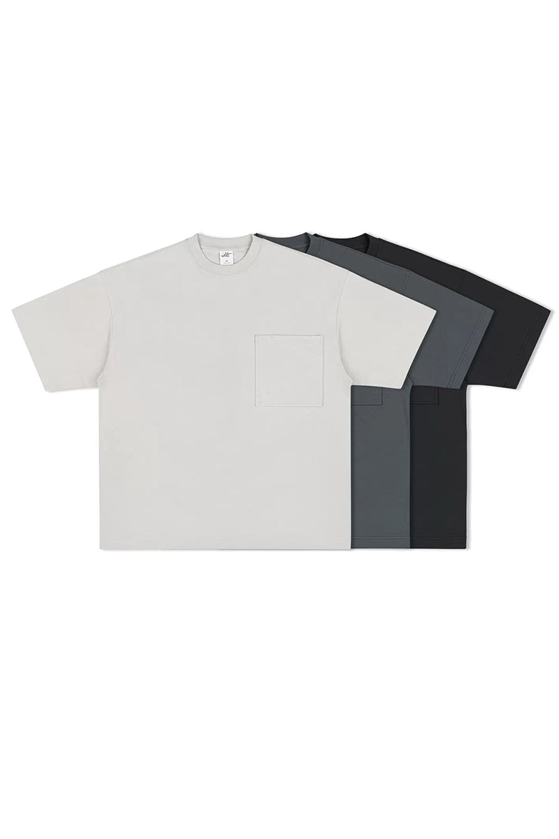 Quick-Dry Oversized Pocket Tee - chiclara