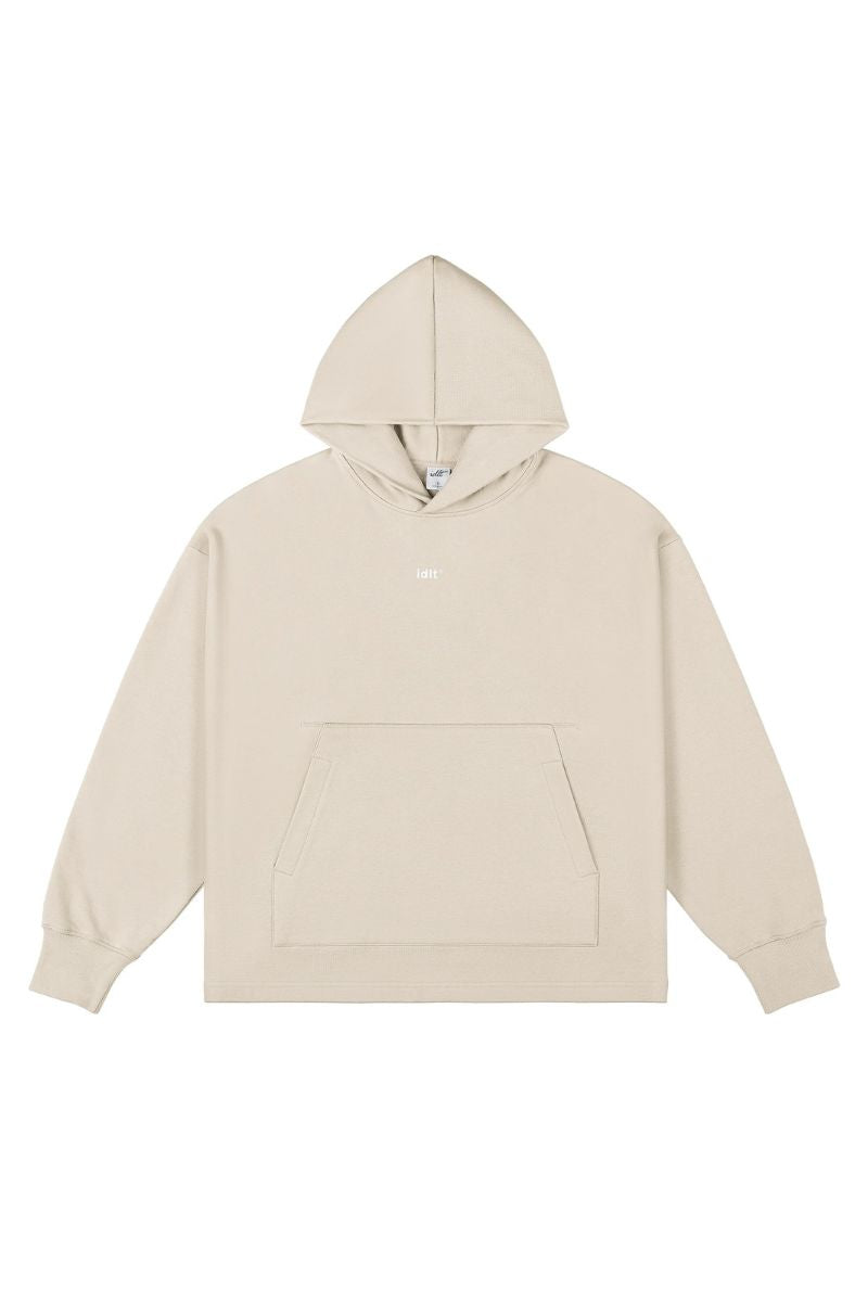 Hoodie with Logo Detail - chiclara