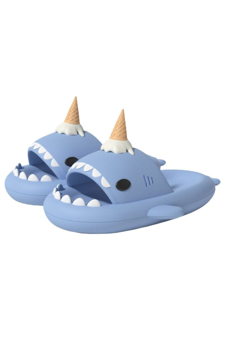 Ice Cream Shark Slippers