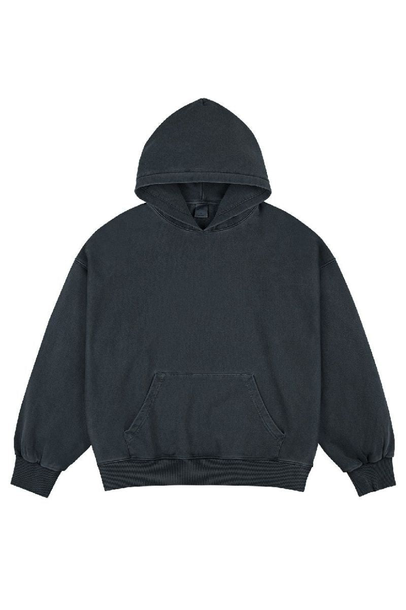 Hoodie with Faded Effect - chiclara