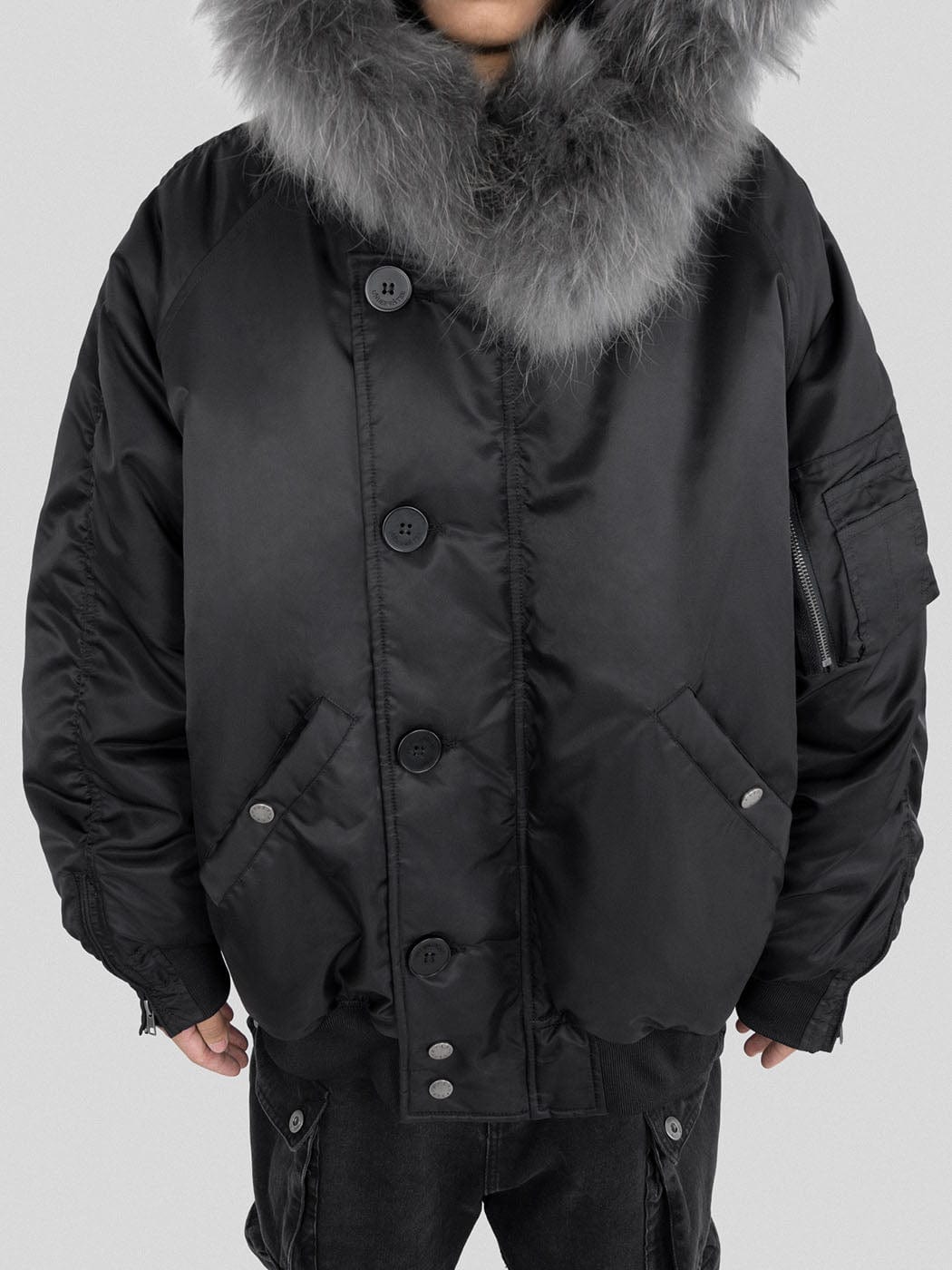 Fur Hood Puffer Jacket