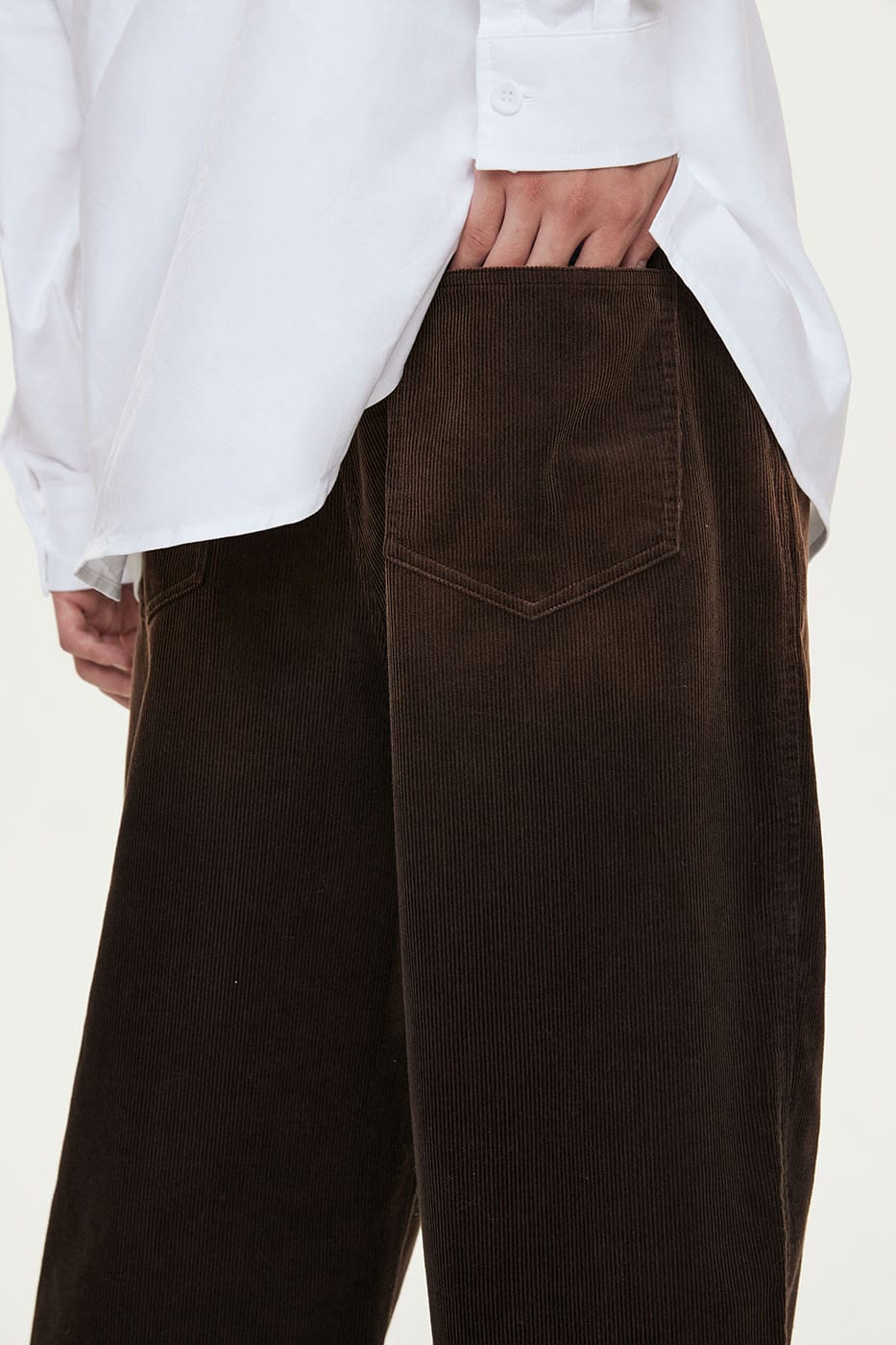 Wide Leg Corduroy Pants