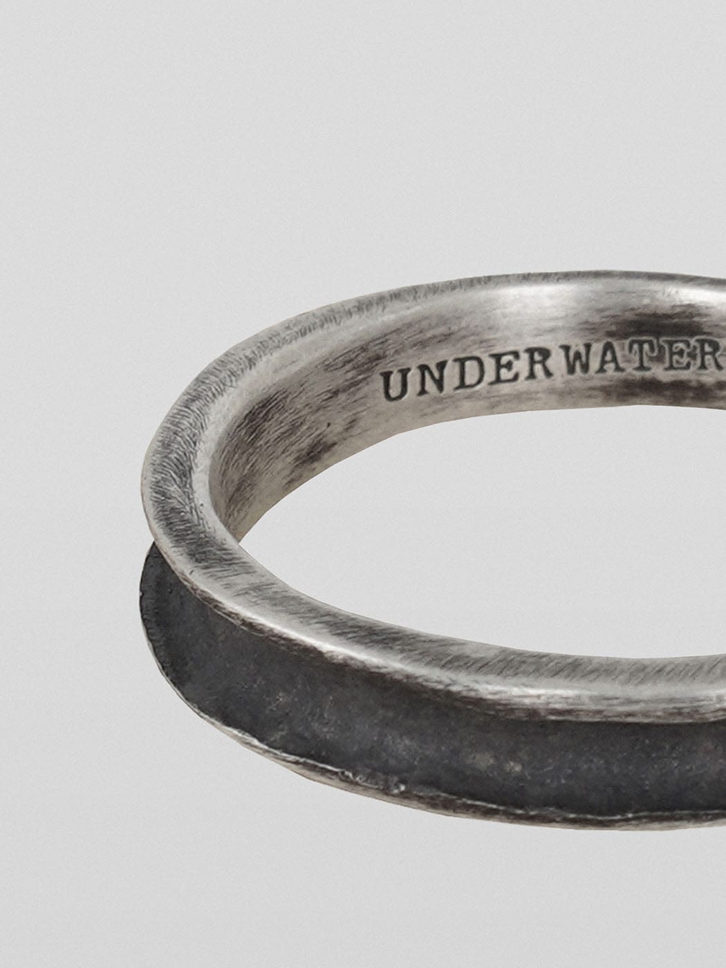 Sterling Underwater Engraved Ring