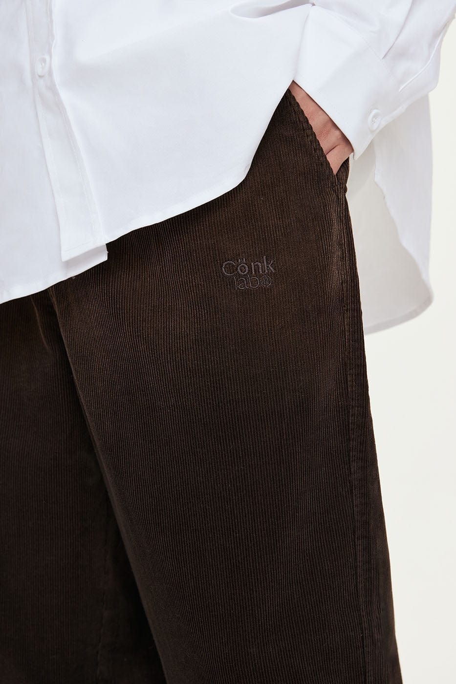 Wide Leg Corduroy Pants