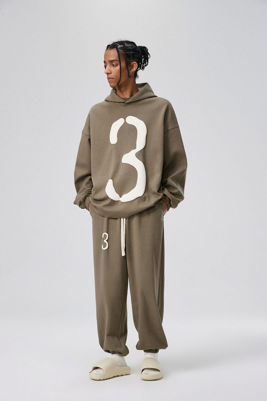 Number 3 Graphic Hoodie