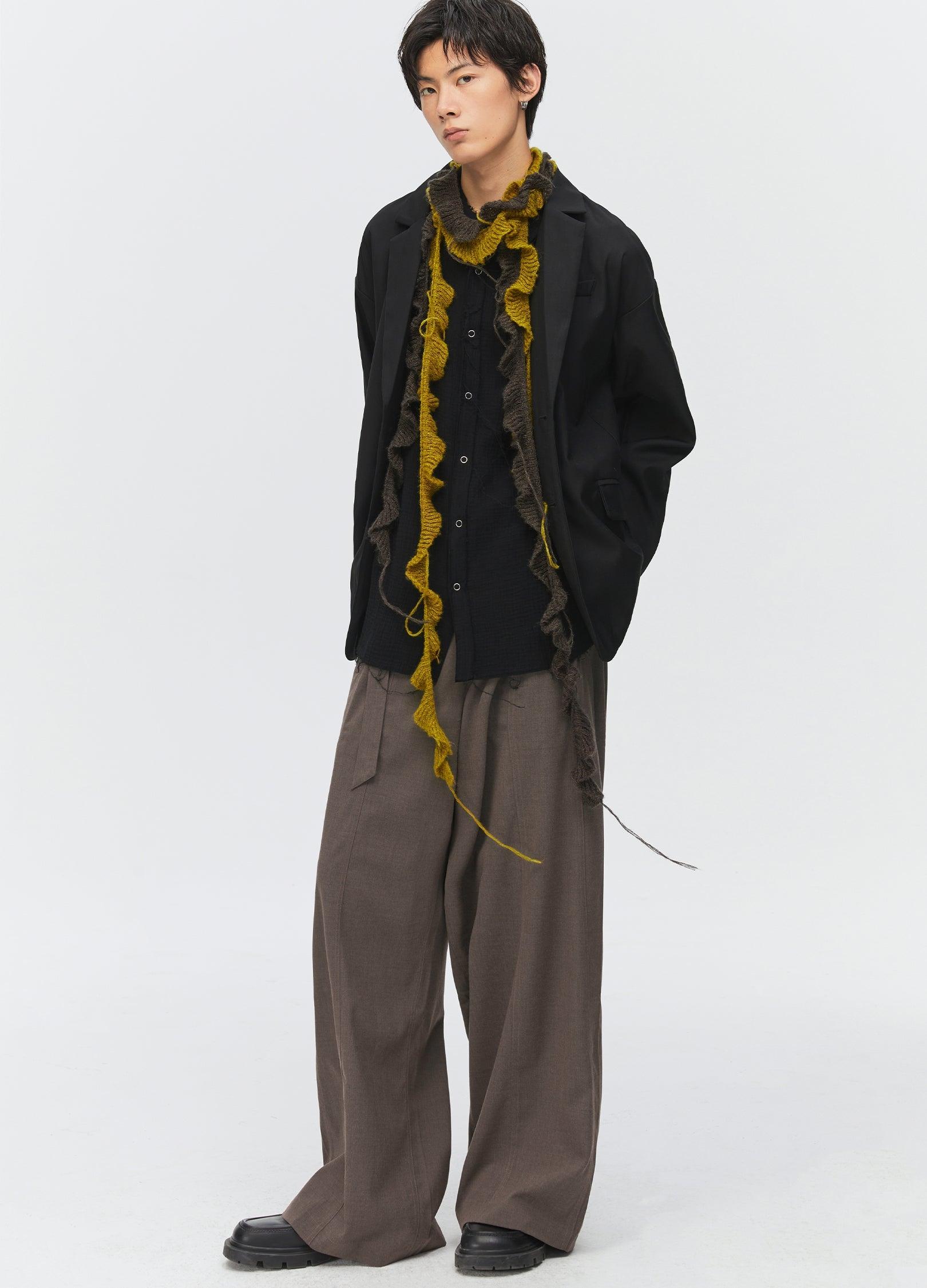 Ultra-Wide Adjustable Waist Trousers - chiclara