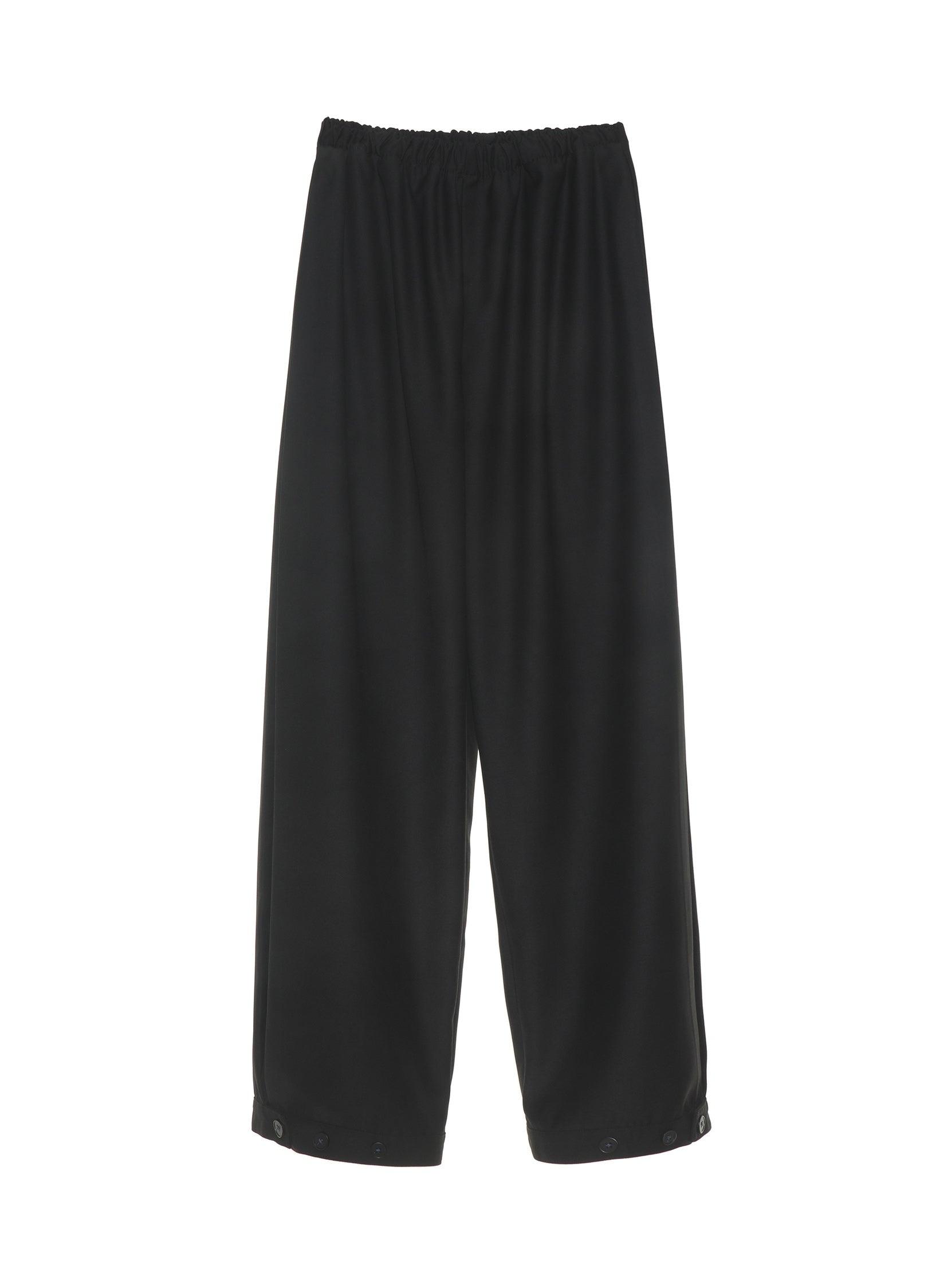 Adjustable High-Waisted Trousers with Wide Buckle - chiclara