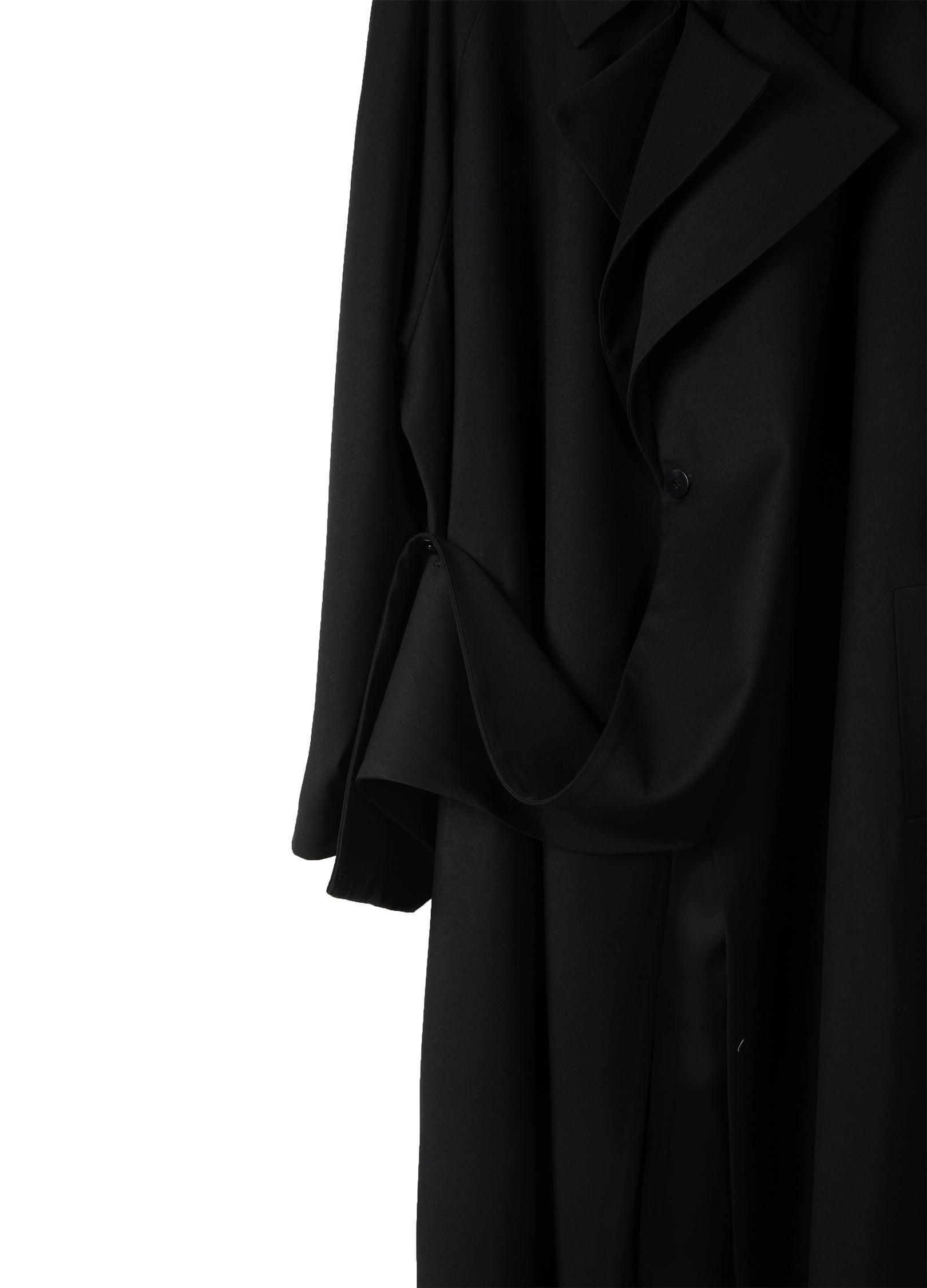 Versatile Wave Collar Overcoat - chiclara