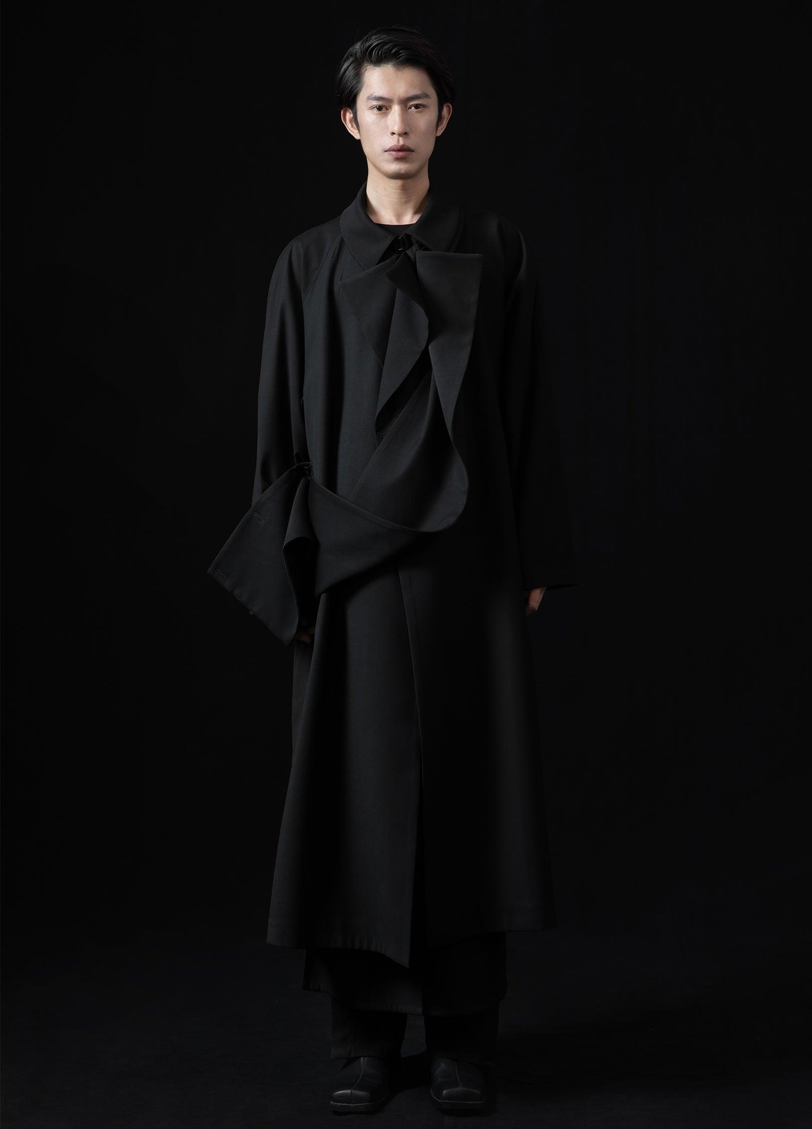 Versatile Wave Collar Overcoat - chiclara