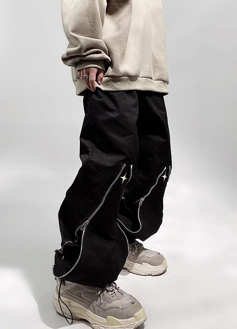 Celestial Zip Cargo Pants