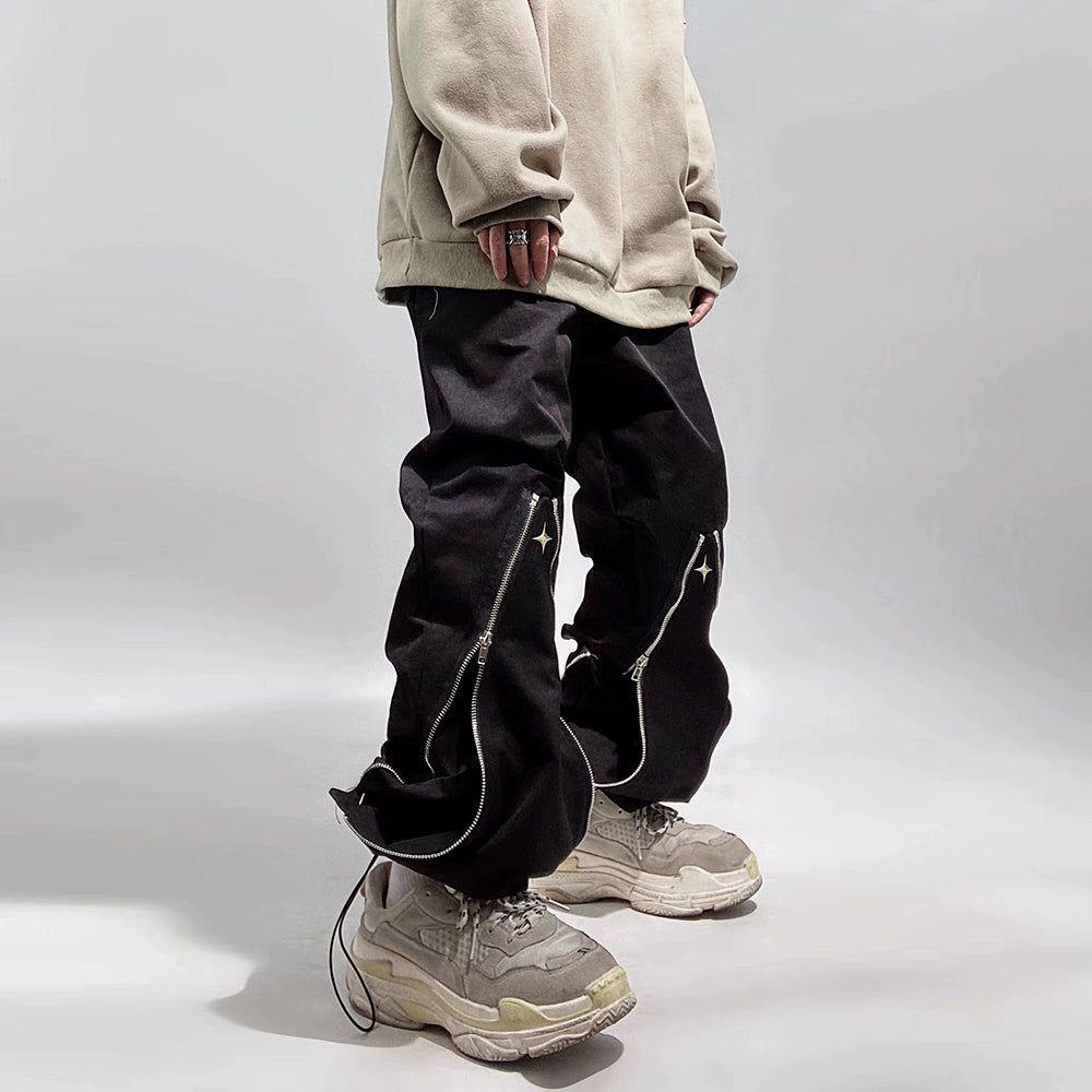 Celestial Zip Cargo Pants