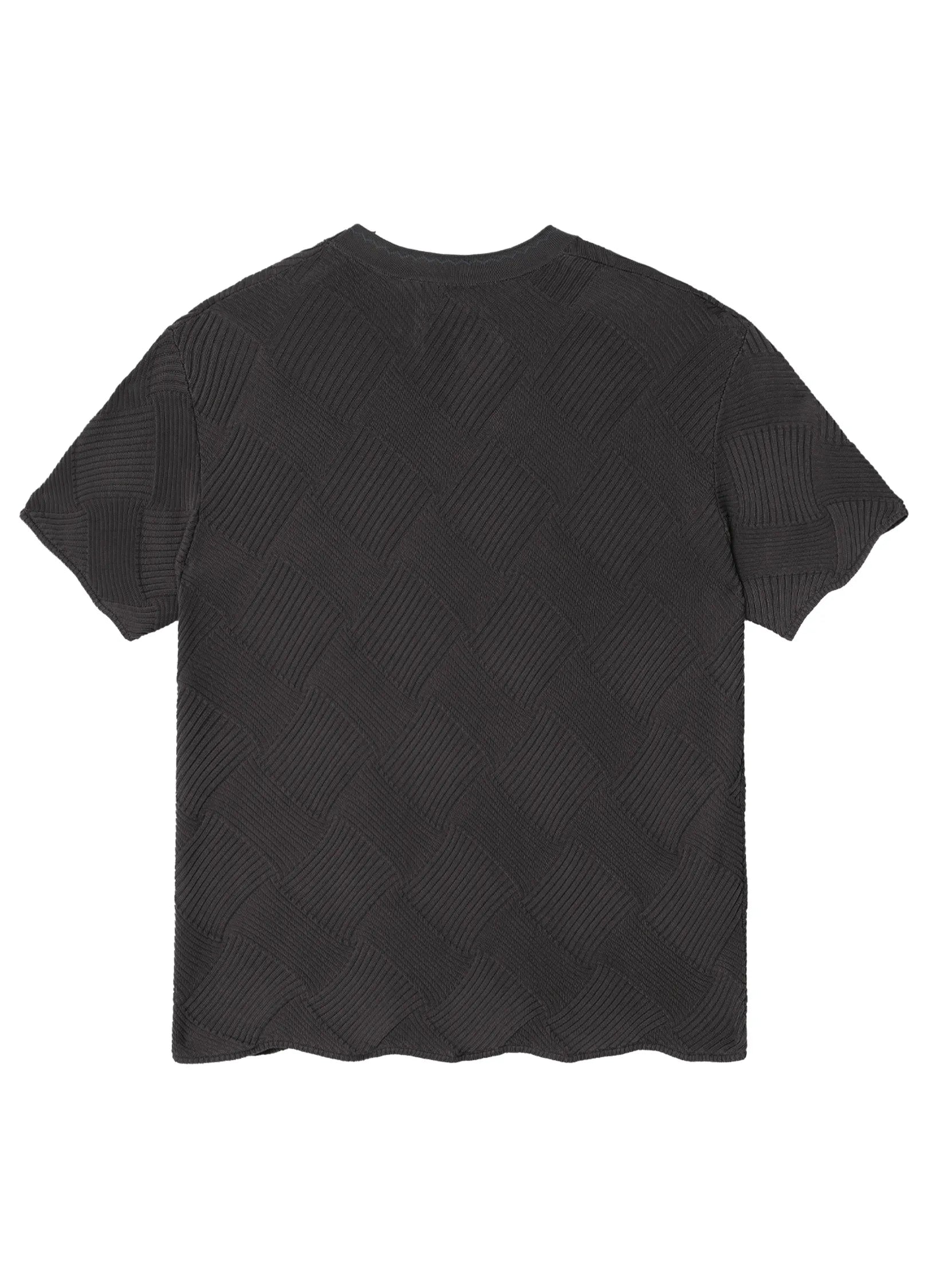 Textured Diamond Pattern Tee