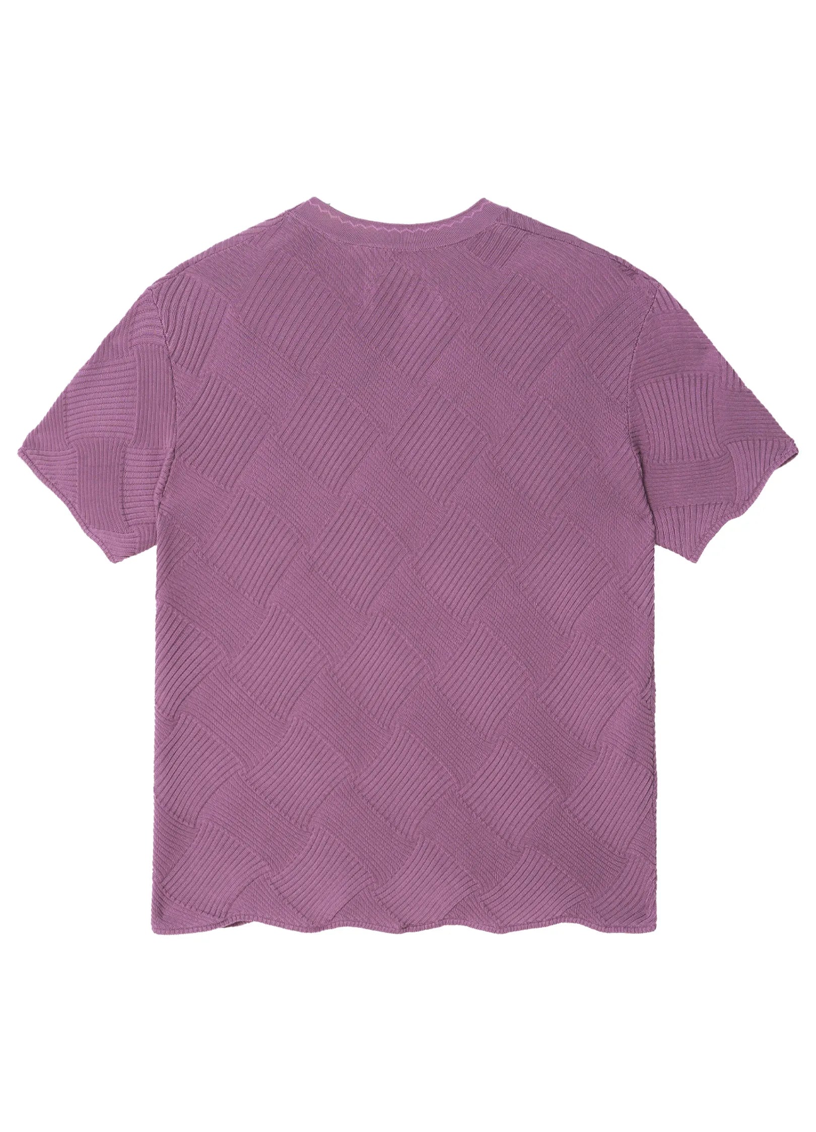 Textured Diamond Pattern Tee