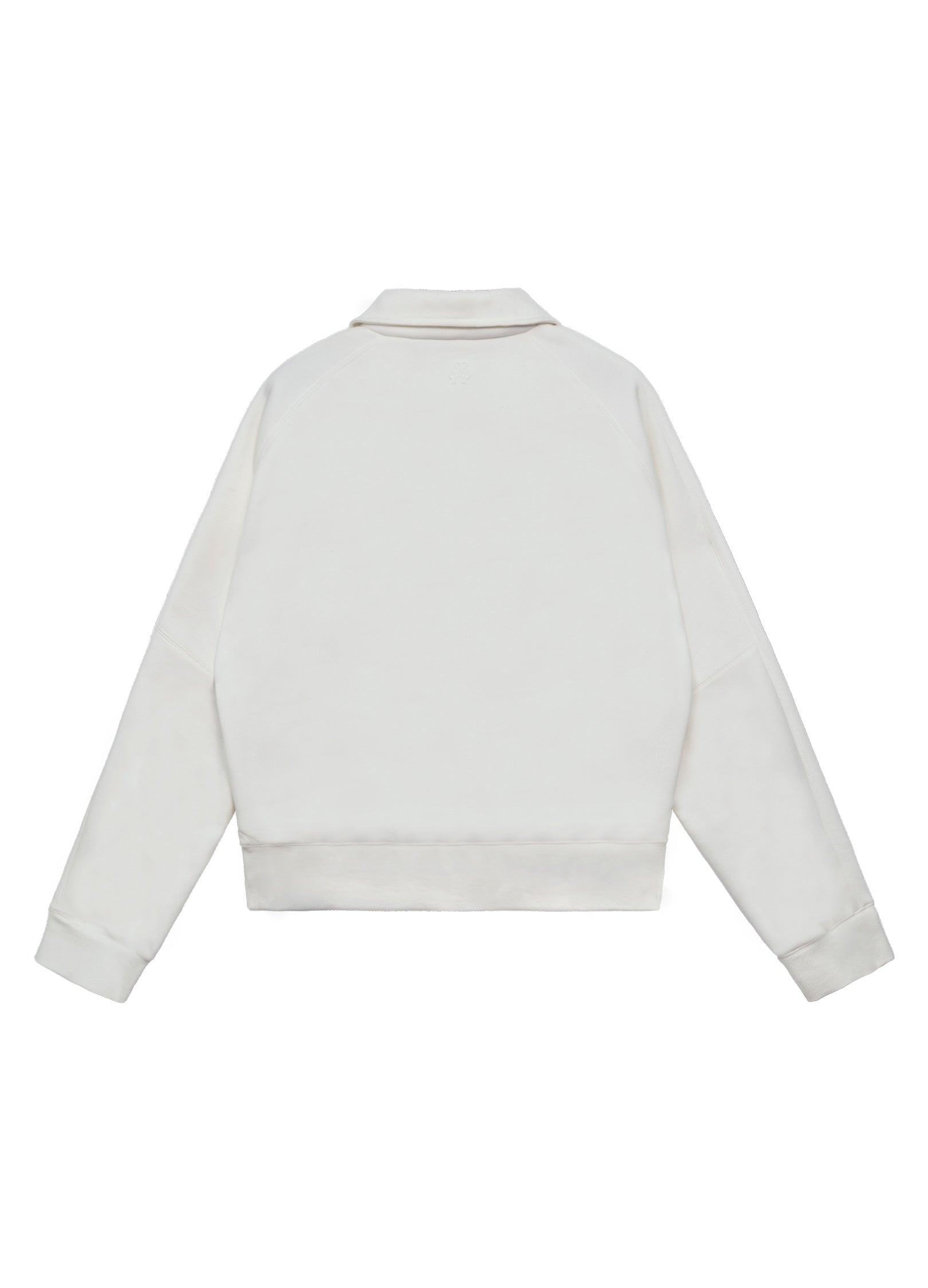 Versatile Zip-up Stand Collar Sweater - chiclara