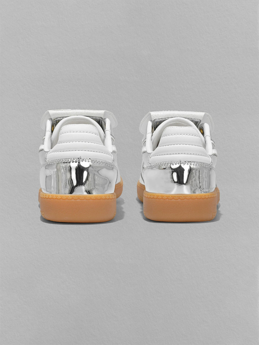 Mirror-Silver Star Gum-Sole Trainers - view 10