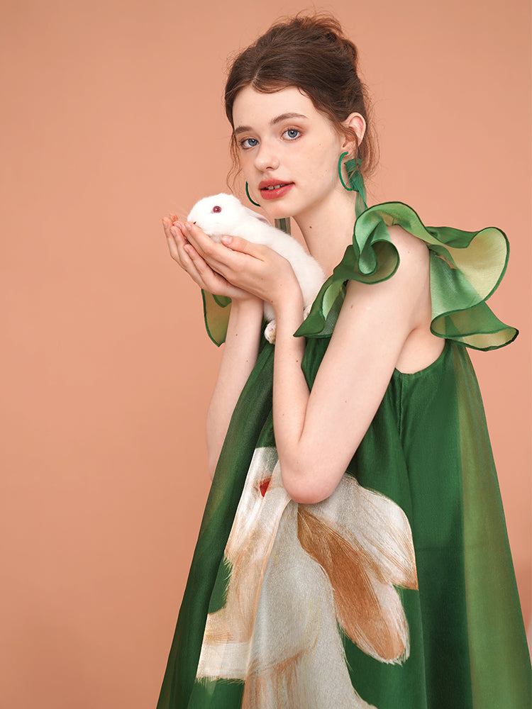 Enchanted Forest Rabbit Dress - chiclara