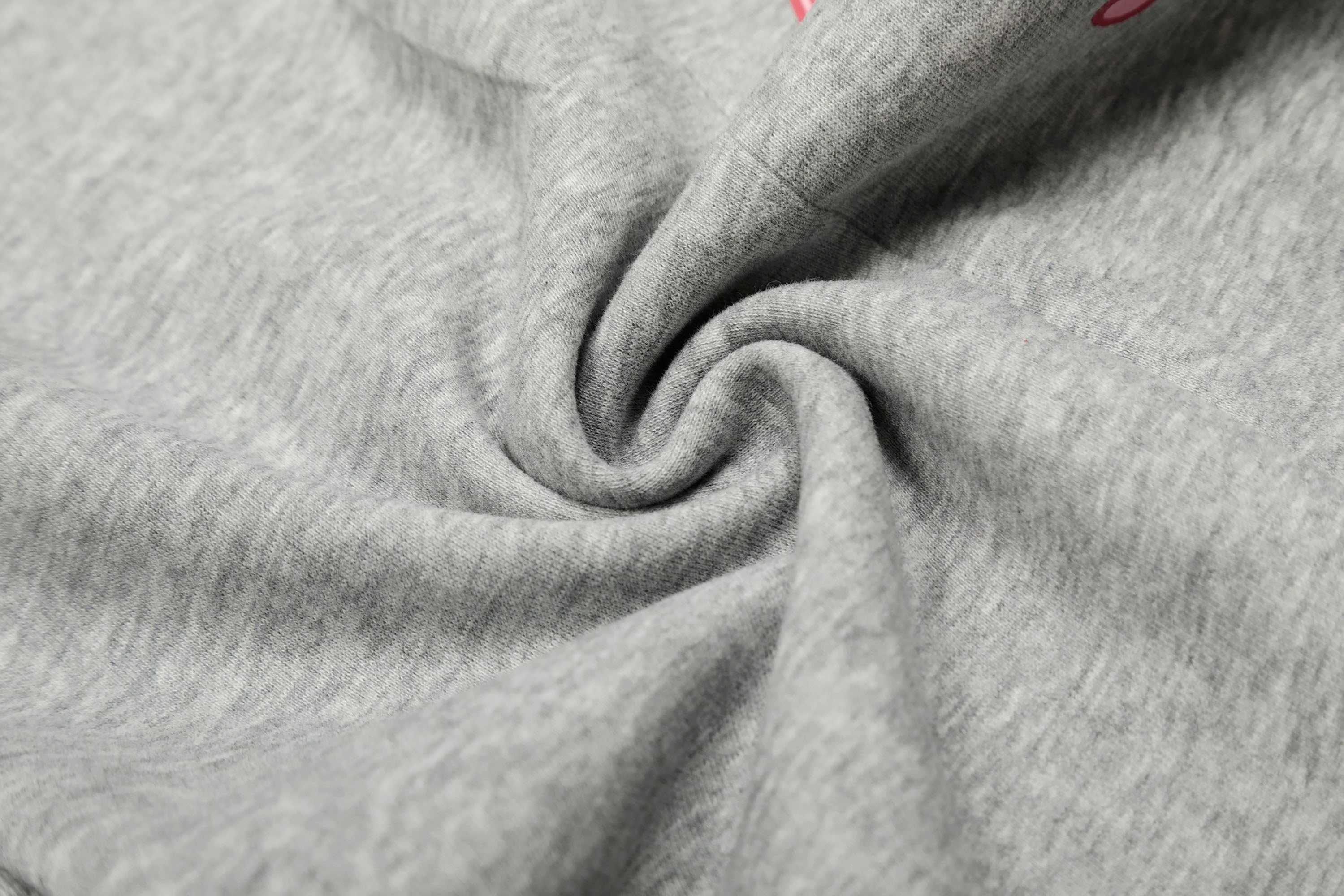 Gray Script Print Sweatpants