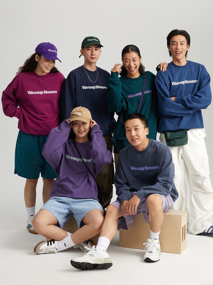 Essential Basic Printing Logo Sweatshirt