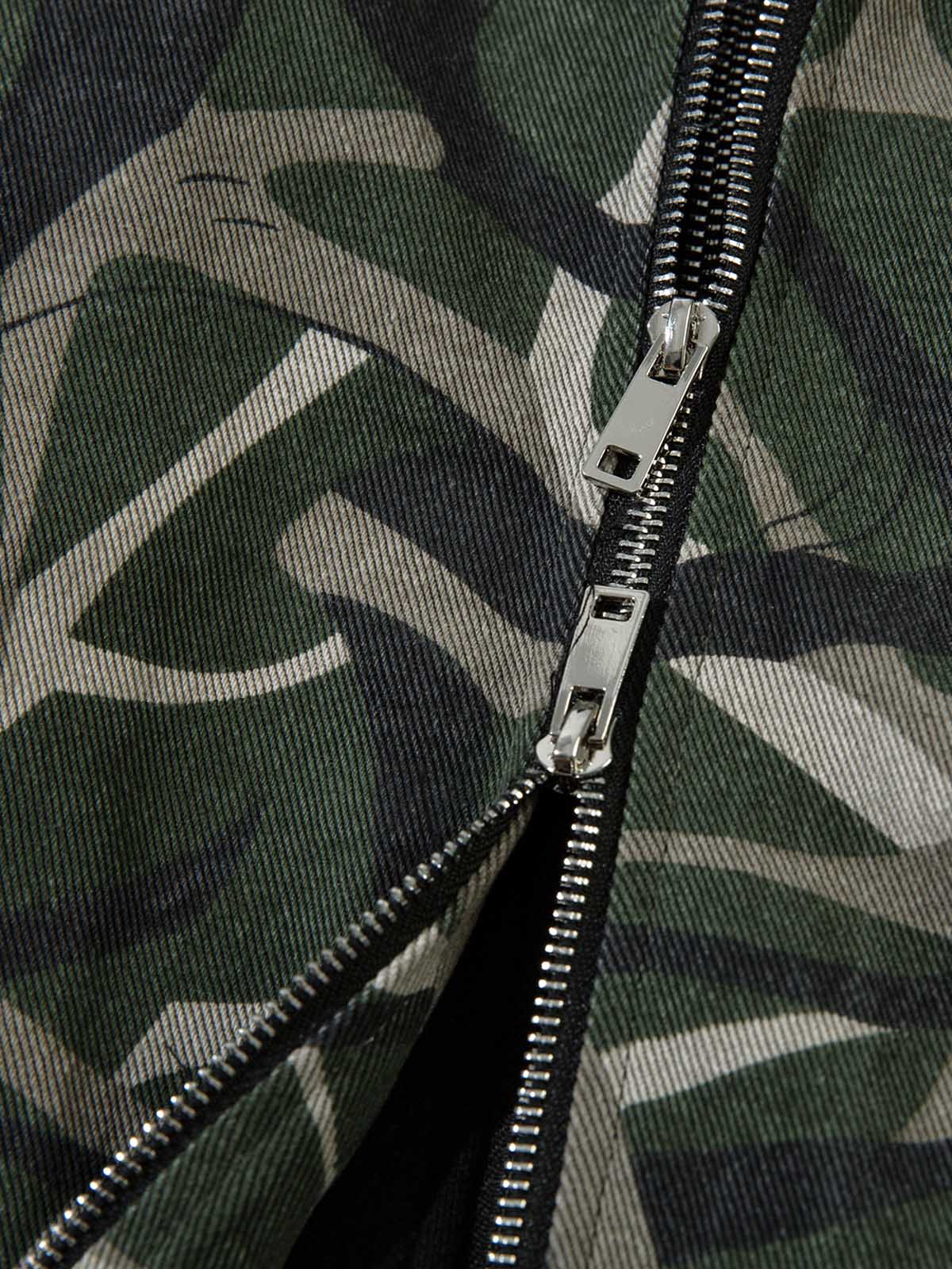 Camo Layered Hoodie Track Set