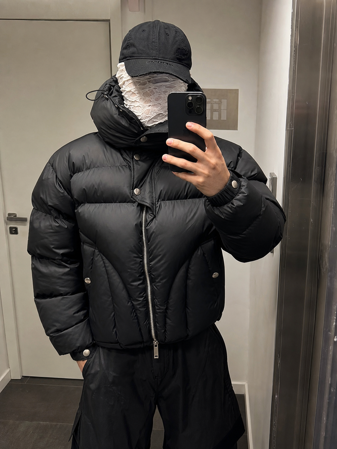 ArcticVault Cropped Puffer Jacket UGC showcase 2
