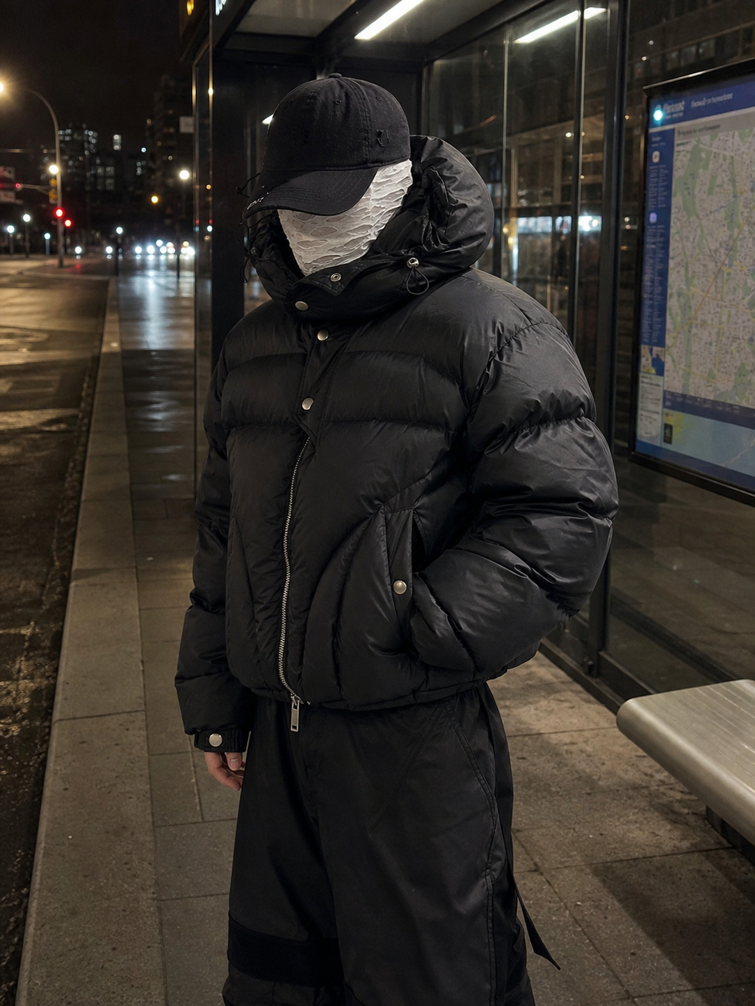 ArcticVault Cropped Puffer Jacket UGC showcase 5