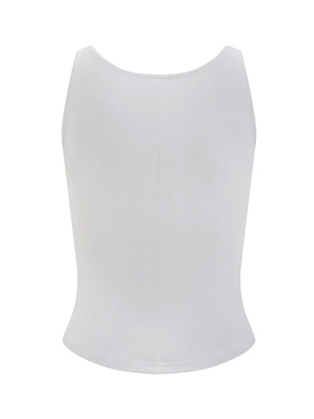 Distressed Logo Stretch Tank Top - View 12