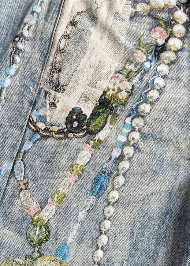 Crane Drift Denim Jorts