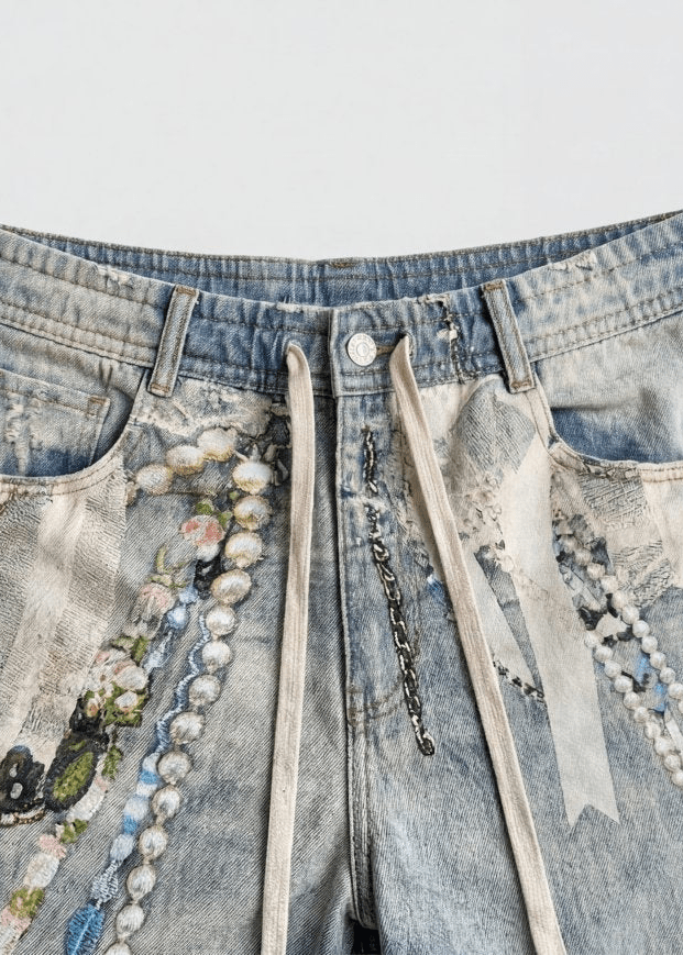 Crane Drift Denim Jorts