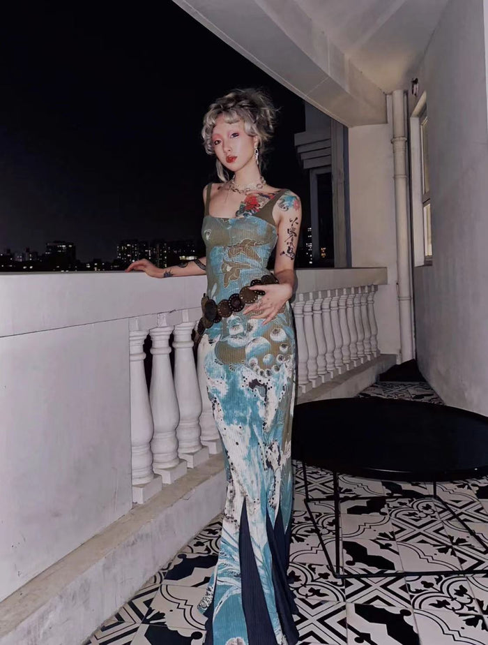 Midnight Bloom Mini Dress main image 0