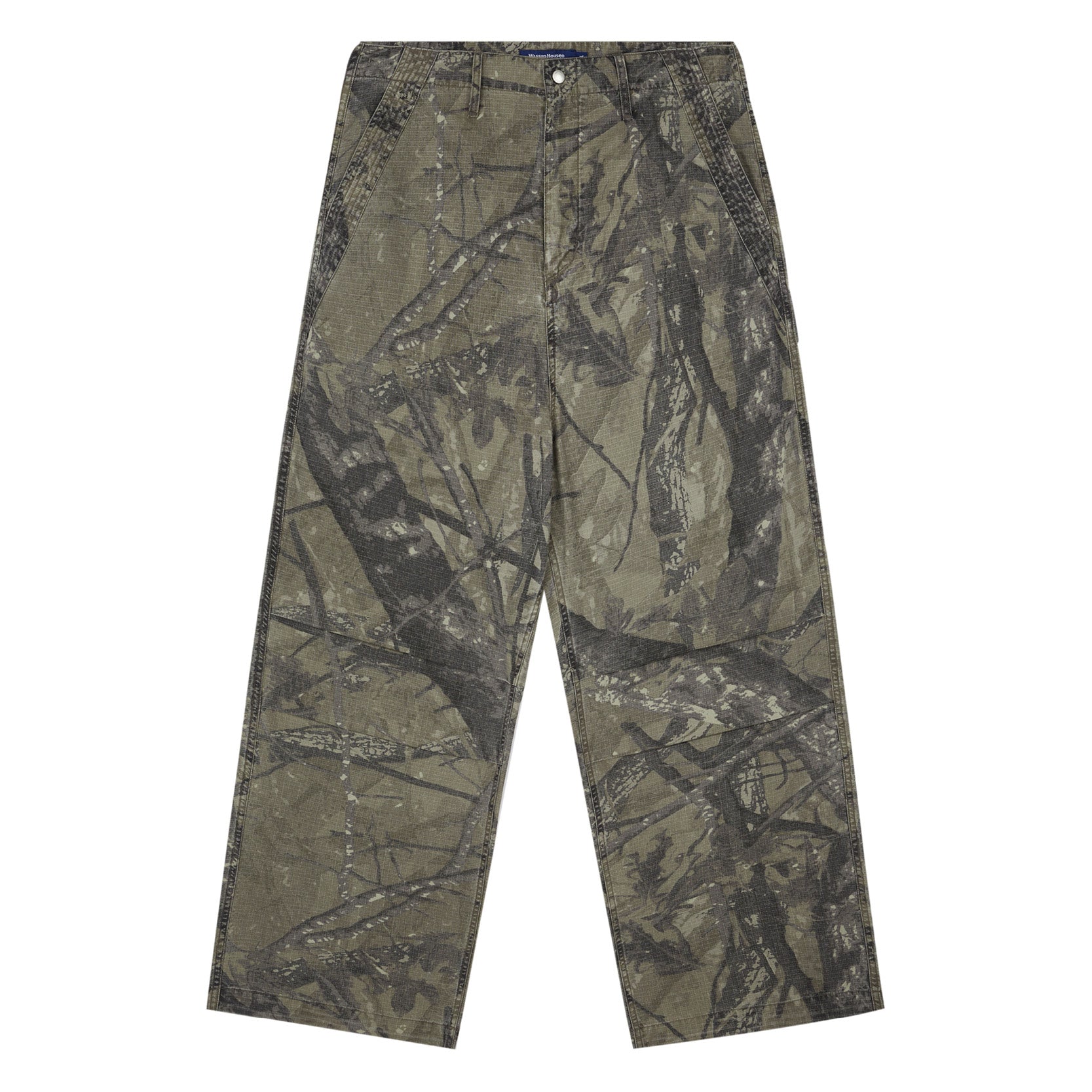 Rugged Tree Camouflage Old Work Pants - chiclara