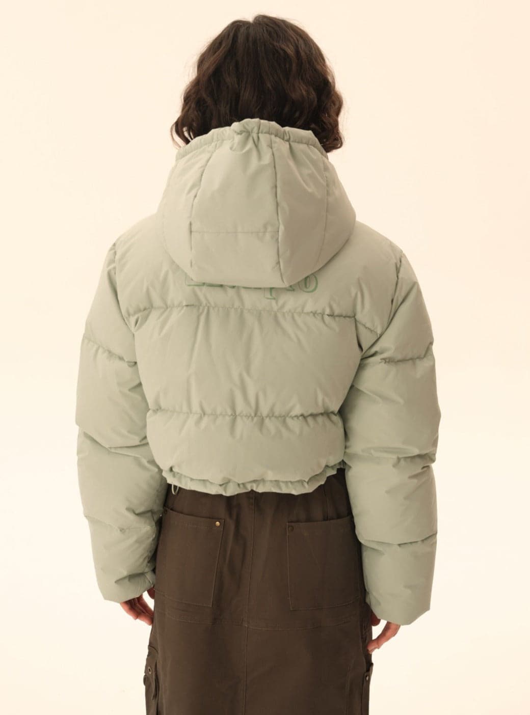 Cotton Cropped Hoodie Jacket - chiclara