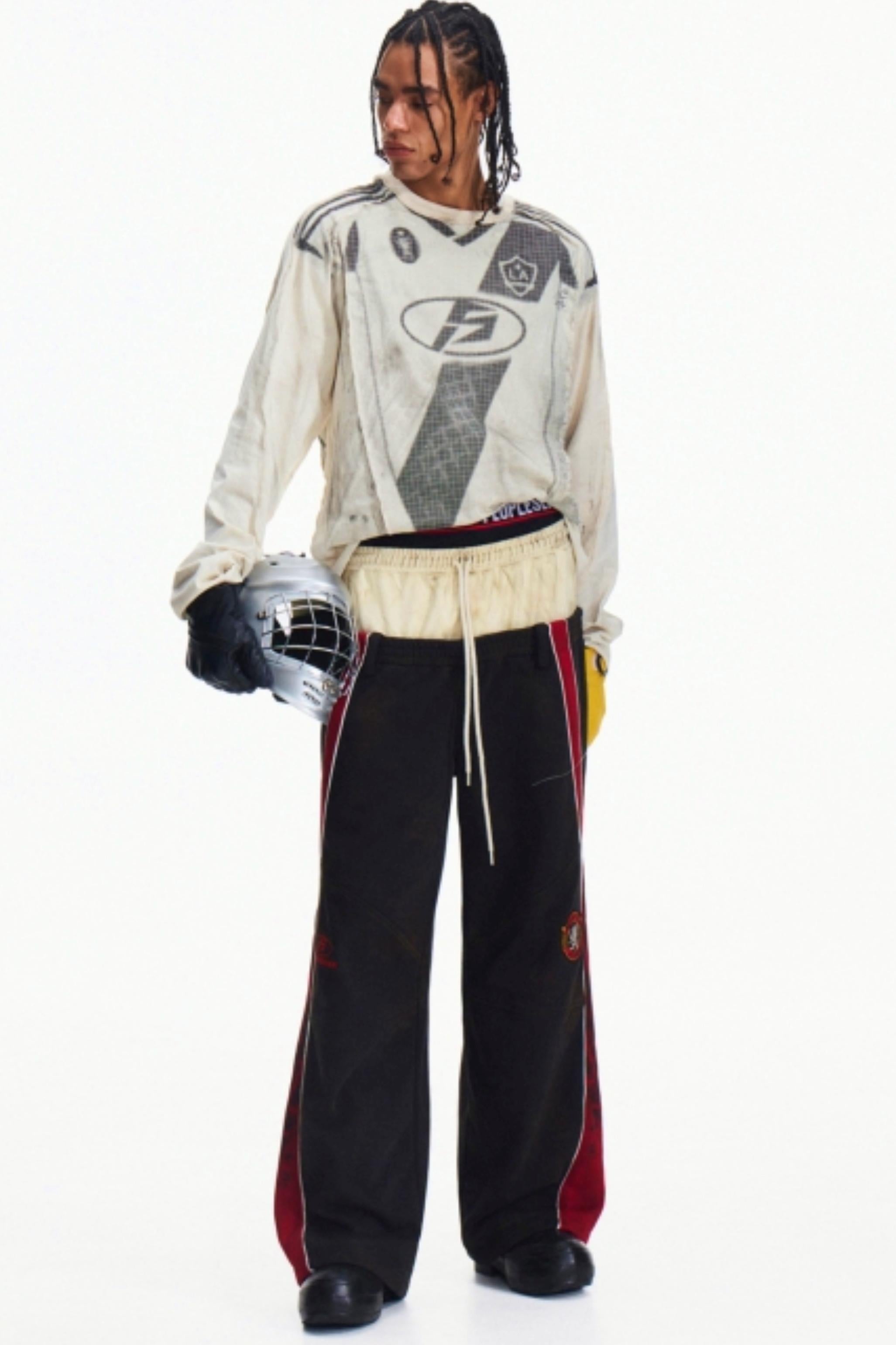 Men's Wide-Leg Trousers