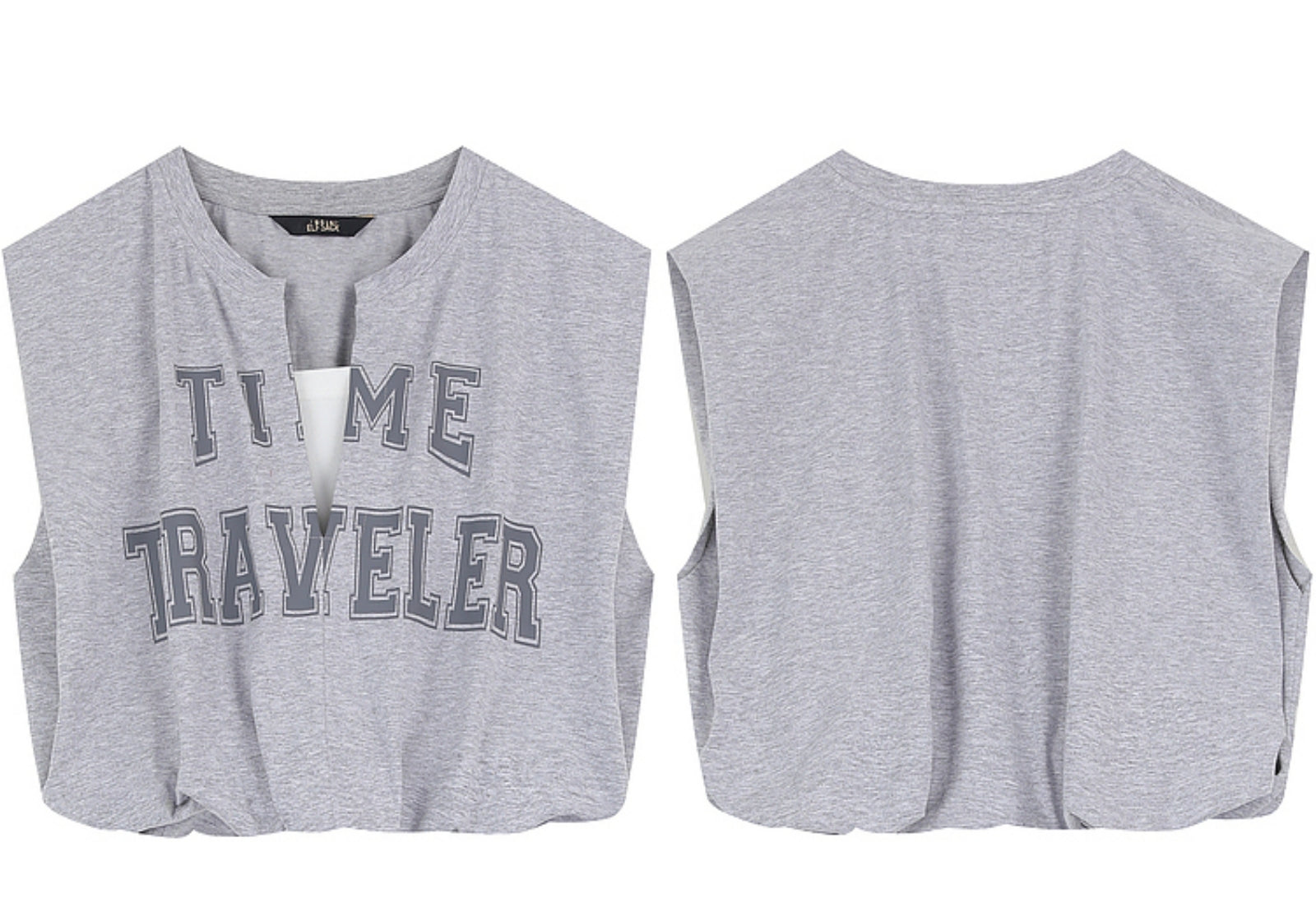 Time Traveler Shoulder Pad Tank Top