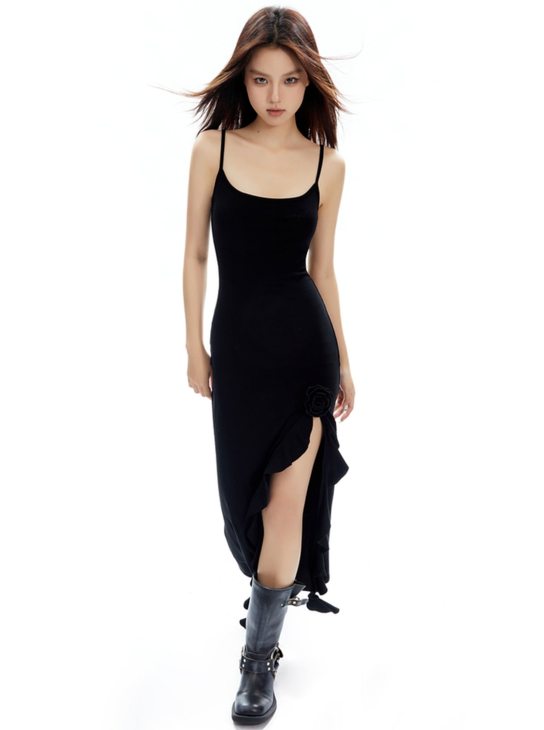 Midnight Serenade Slip Dress