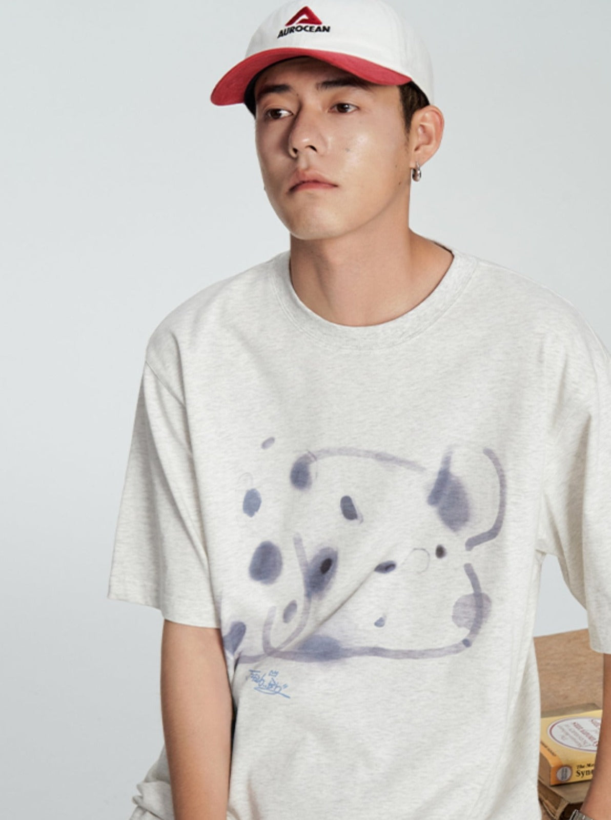 Graffiti Dalmatian Graphic Tee - chiclara