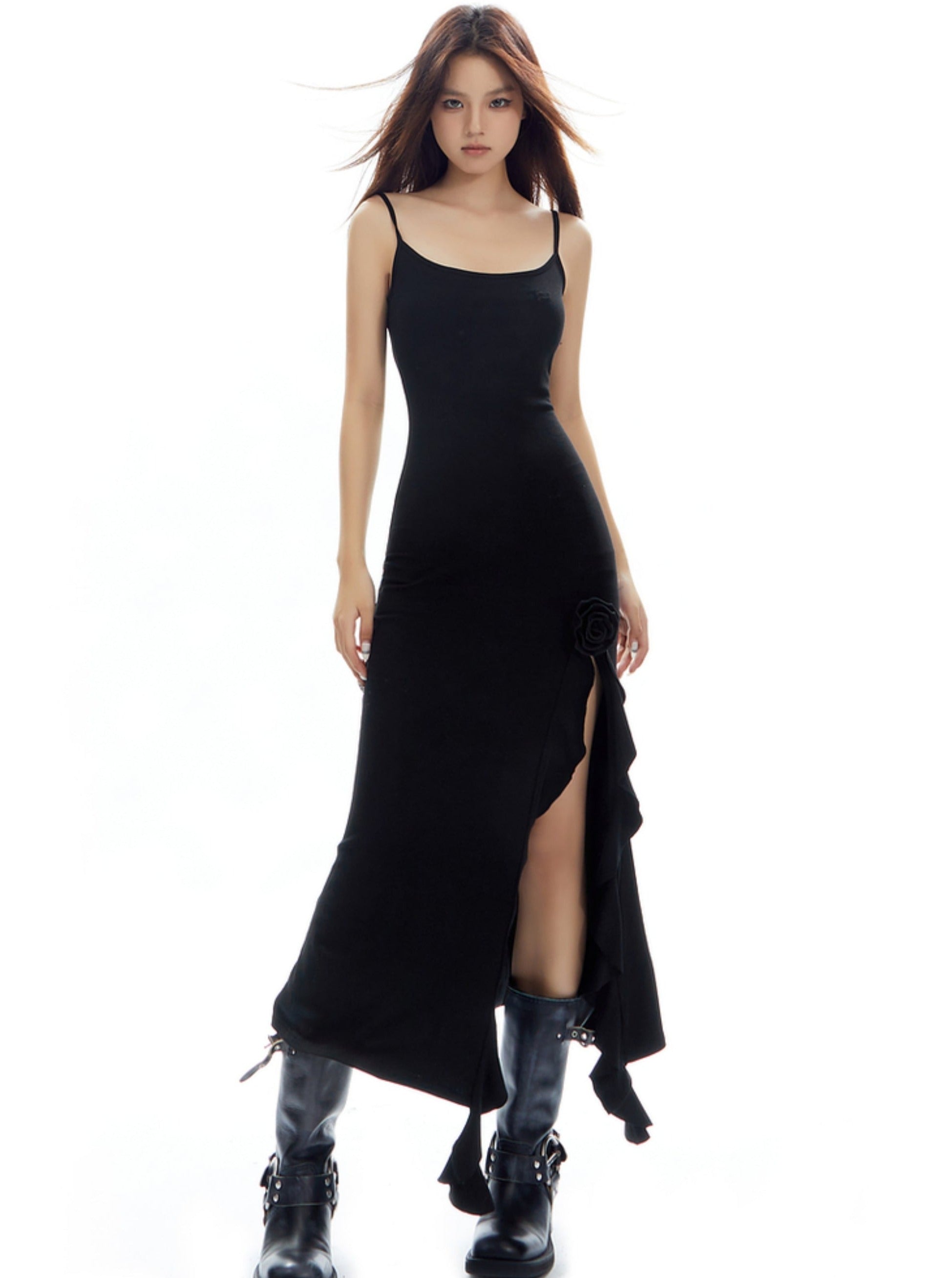 Midnight Serenade Slip Dress