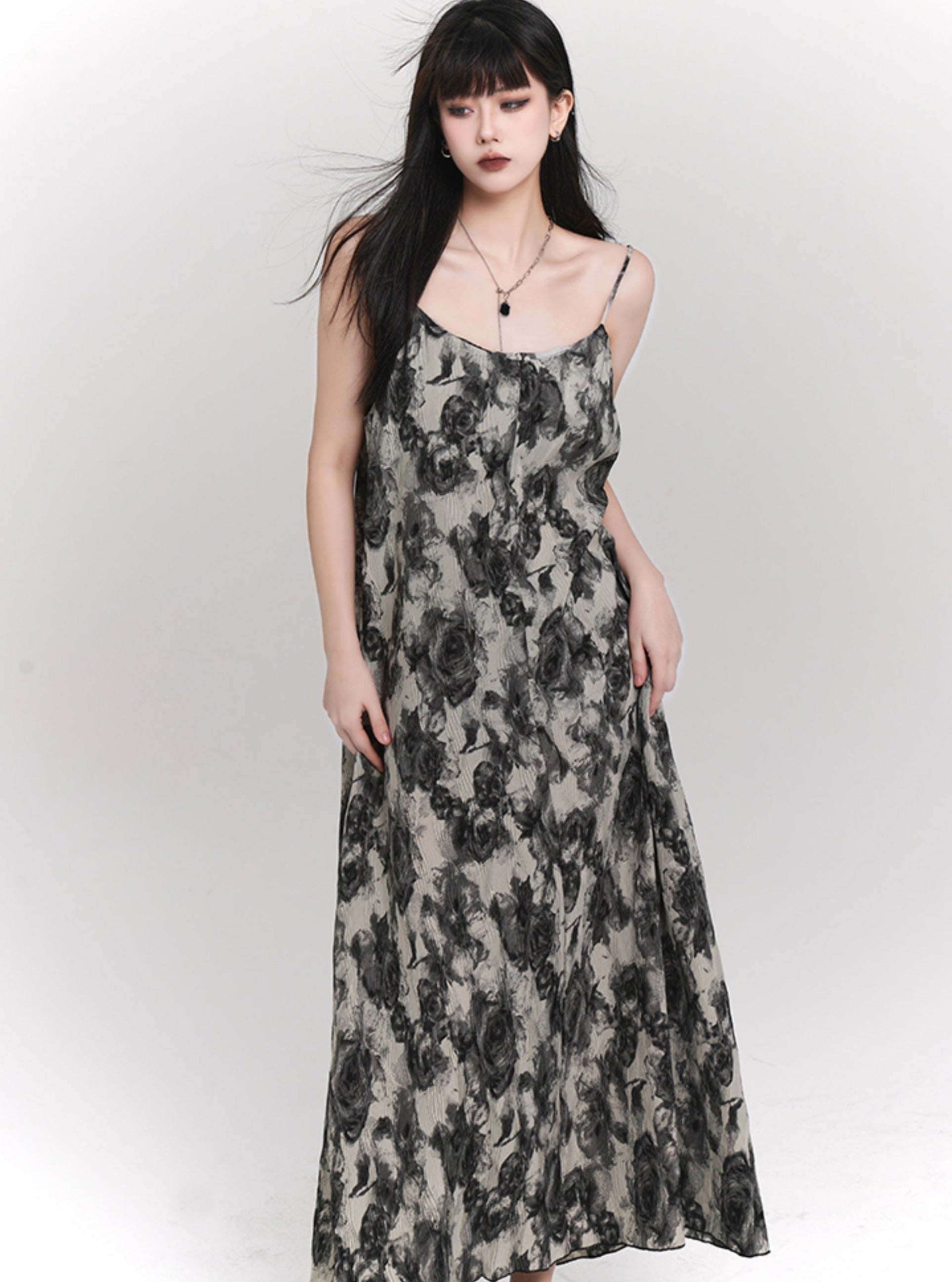 High-End French Slip Dress - chiclara