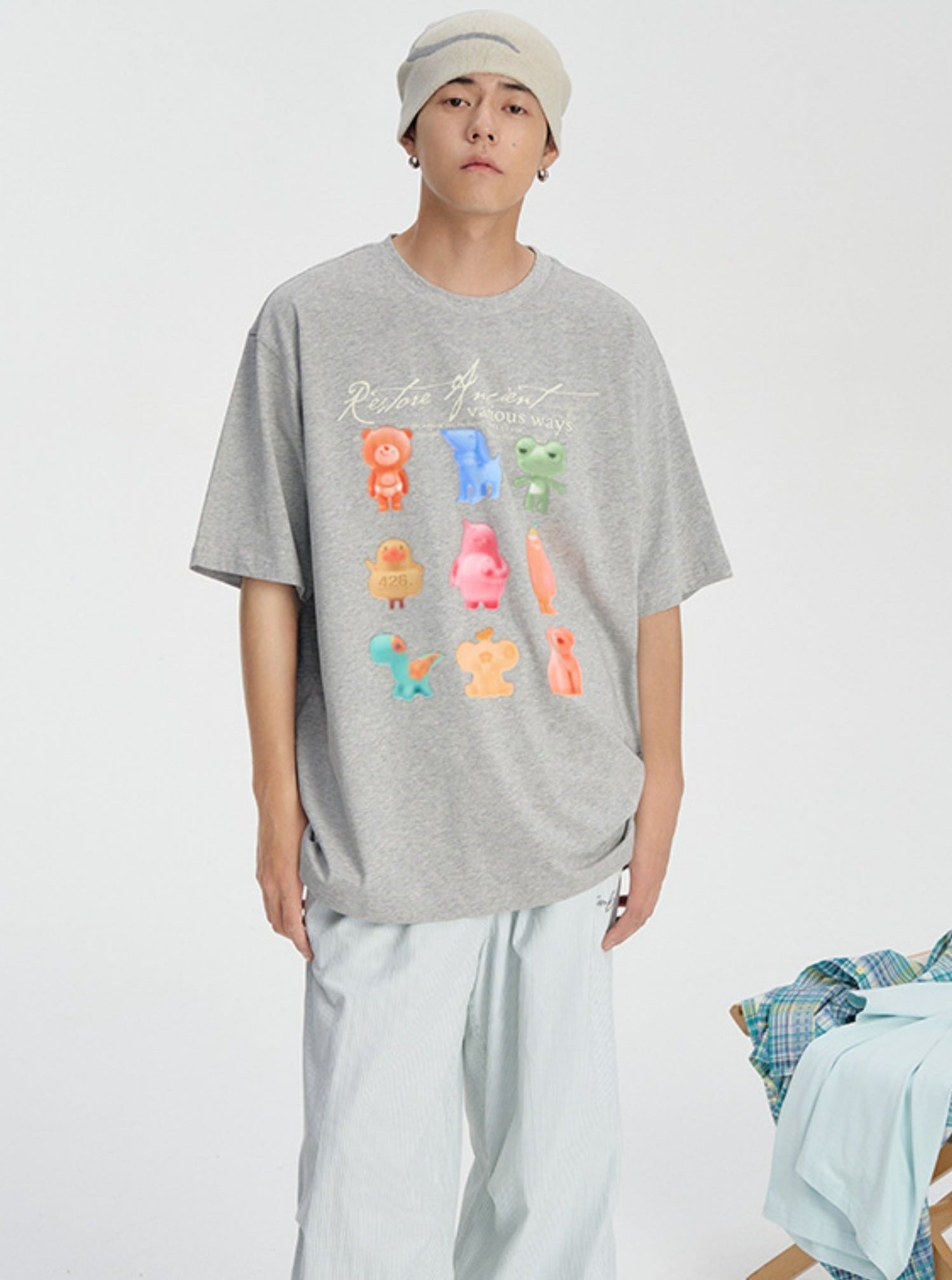 Gummies Print Summer T-Shirt - chiclara