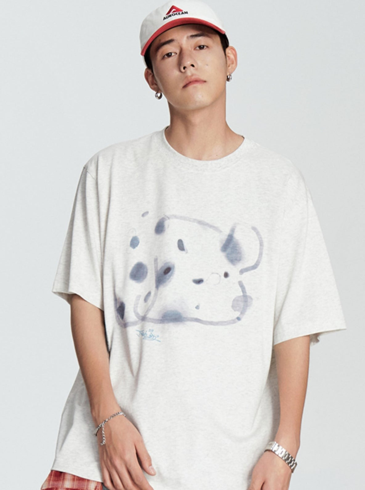 Graffiti Dalmatian Graphic Tee - chiclara