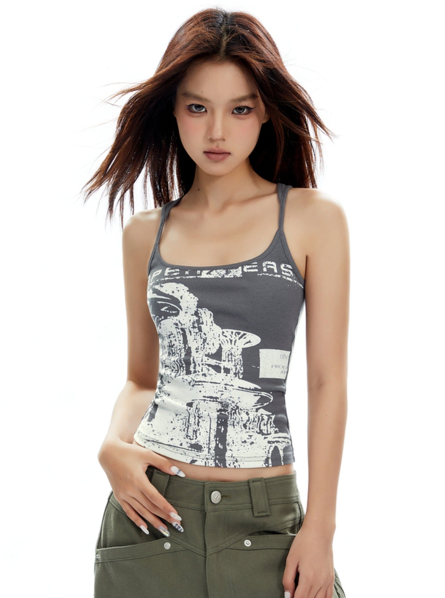 Urban Grunge Graphic Tank