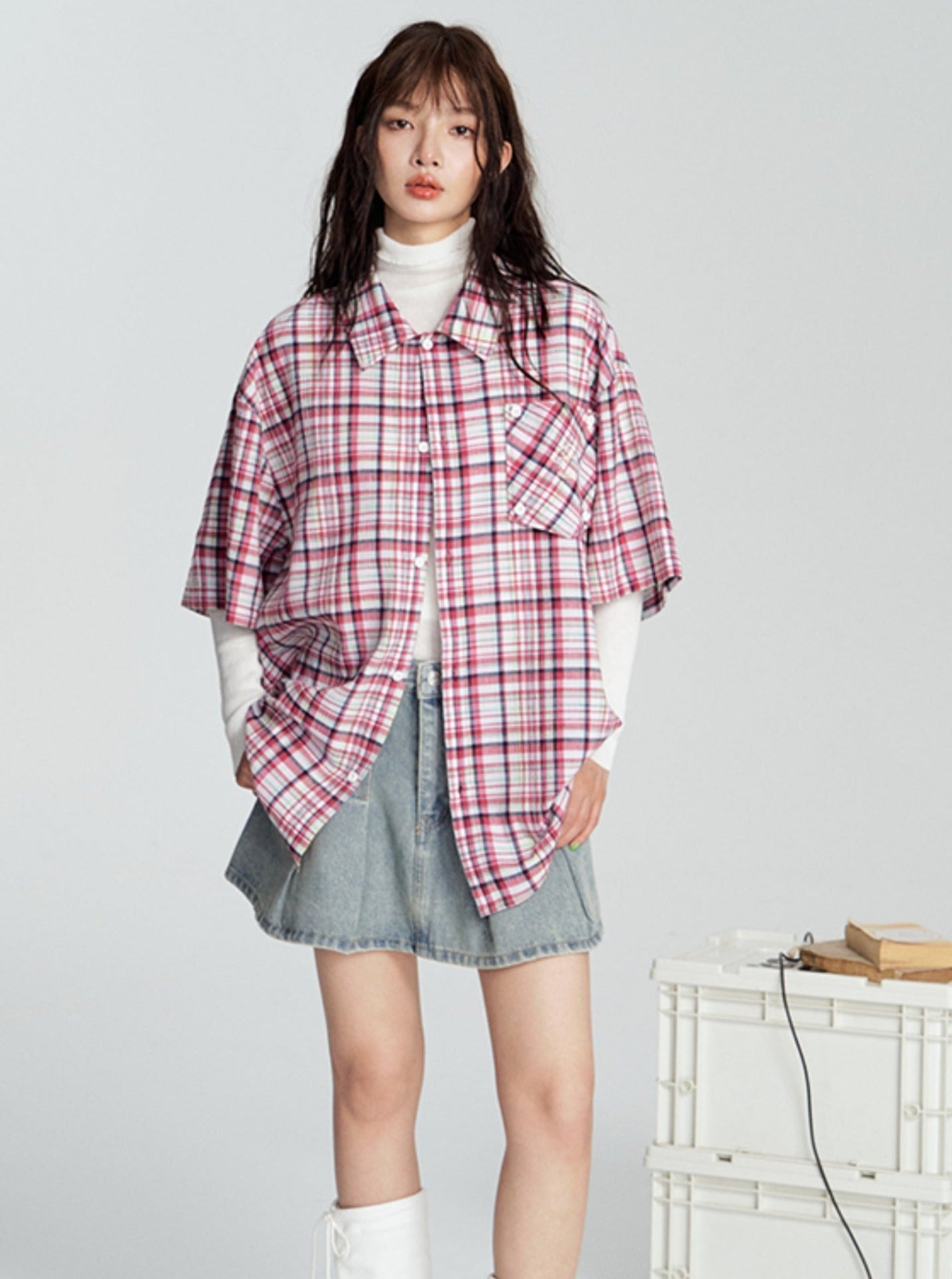 Hip-Hop Shirt with Detachable Pocket - chiclara