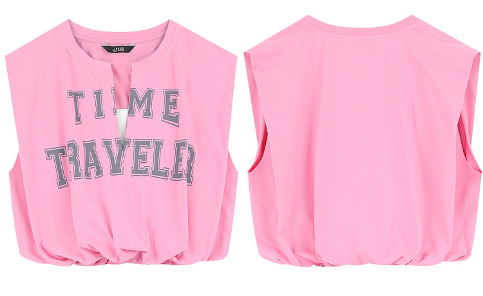 Time Traveler Shoulder Pad Tank Top