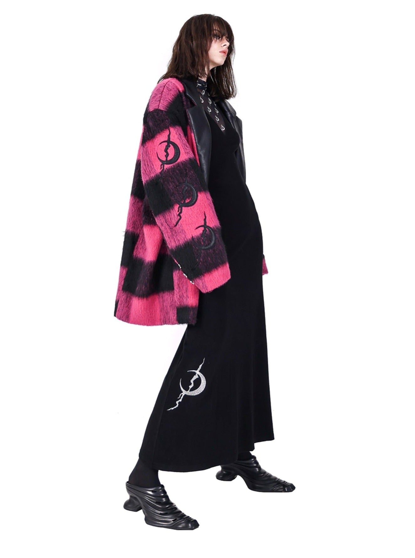 PINKSPINK Gothic Moon Maxi Dress - Black