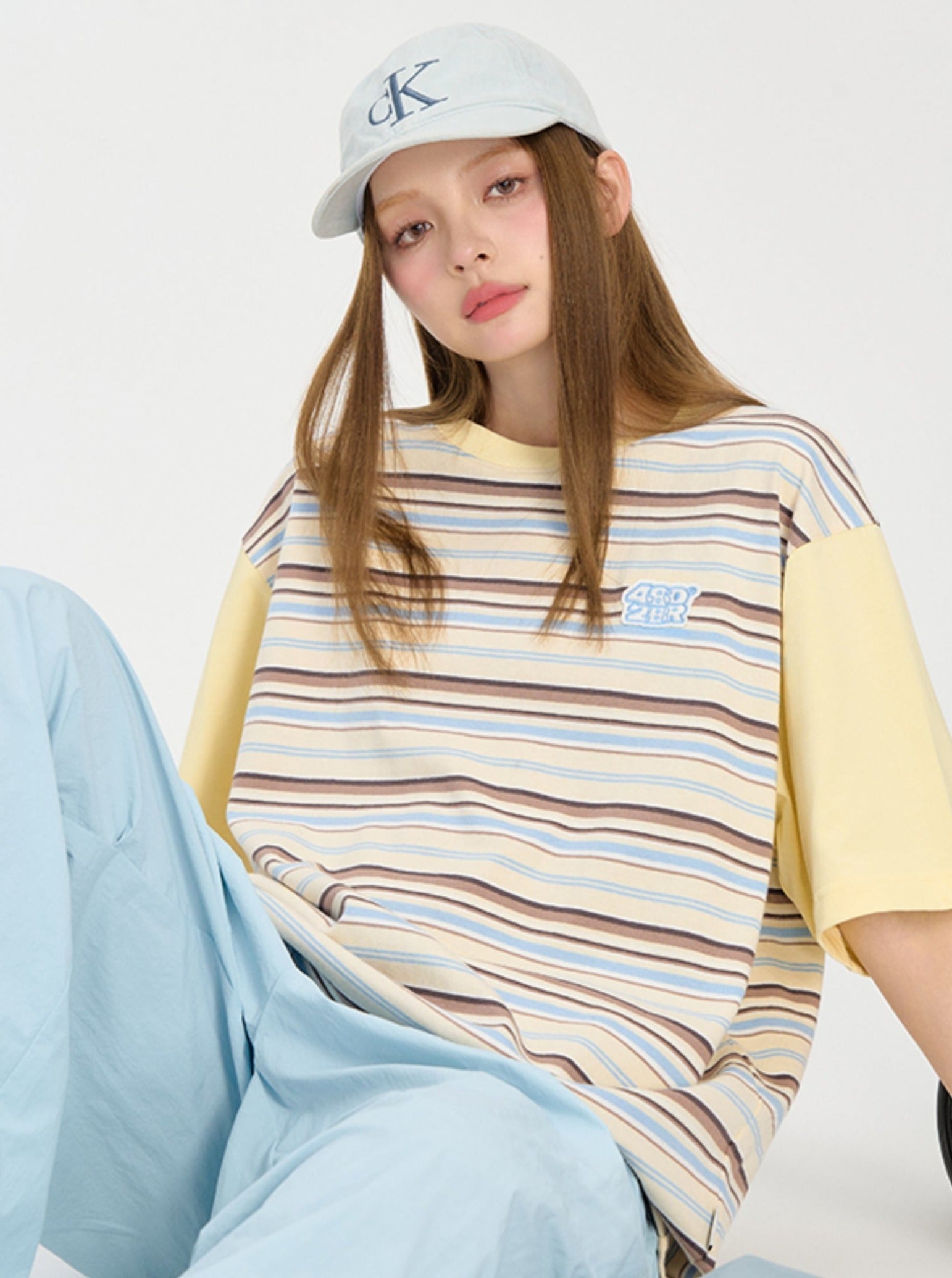 Relaxed Fit Dropped Shoulder Tee - chiclara